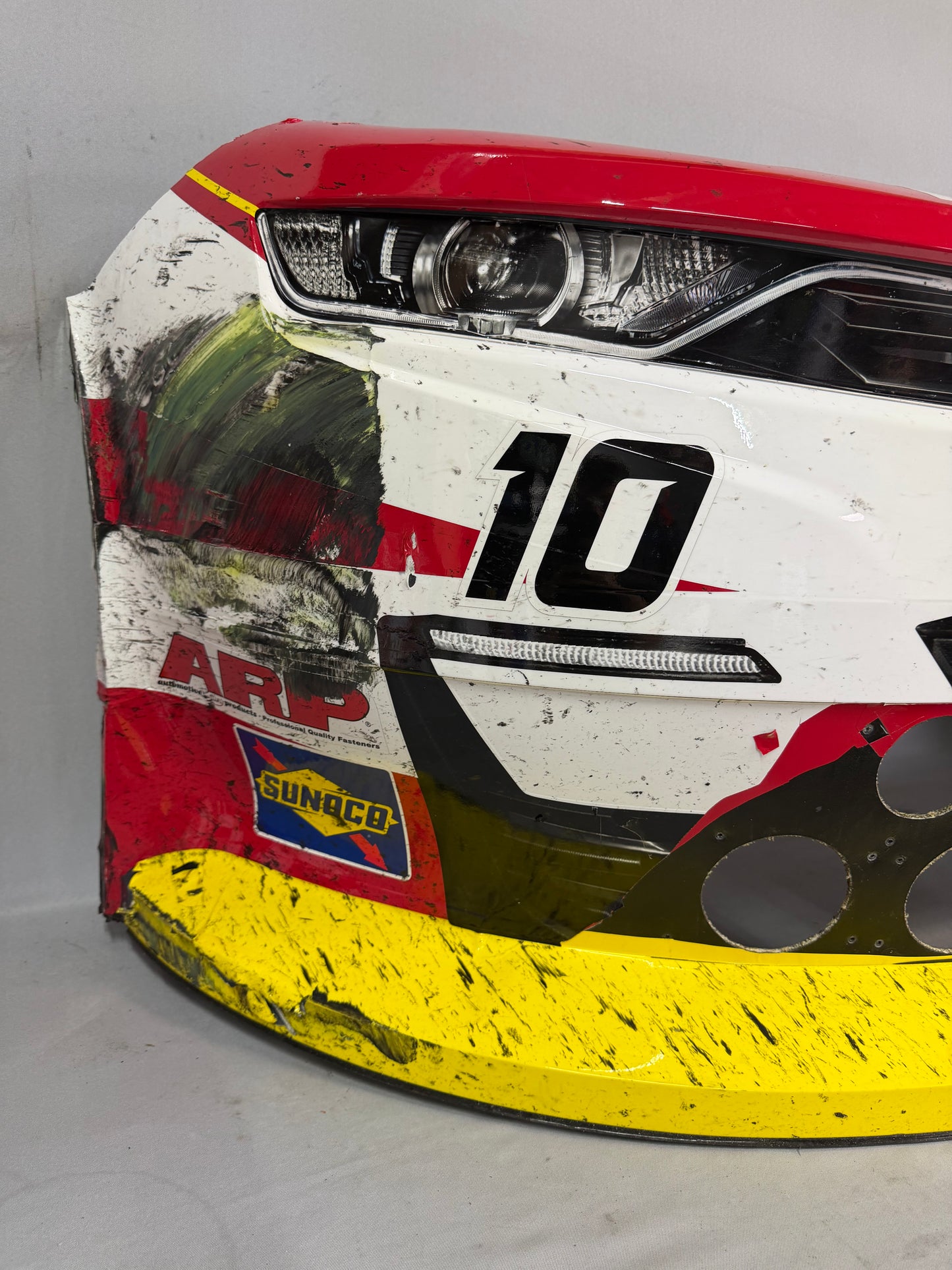 Daniel Dye #10 2025 Bristol Champion Container Nascar Front Nose