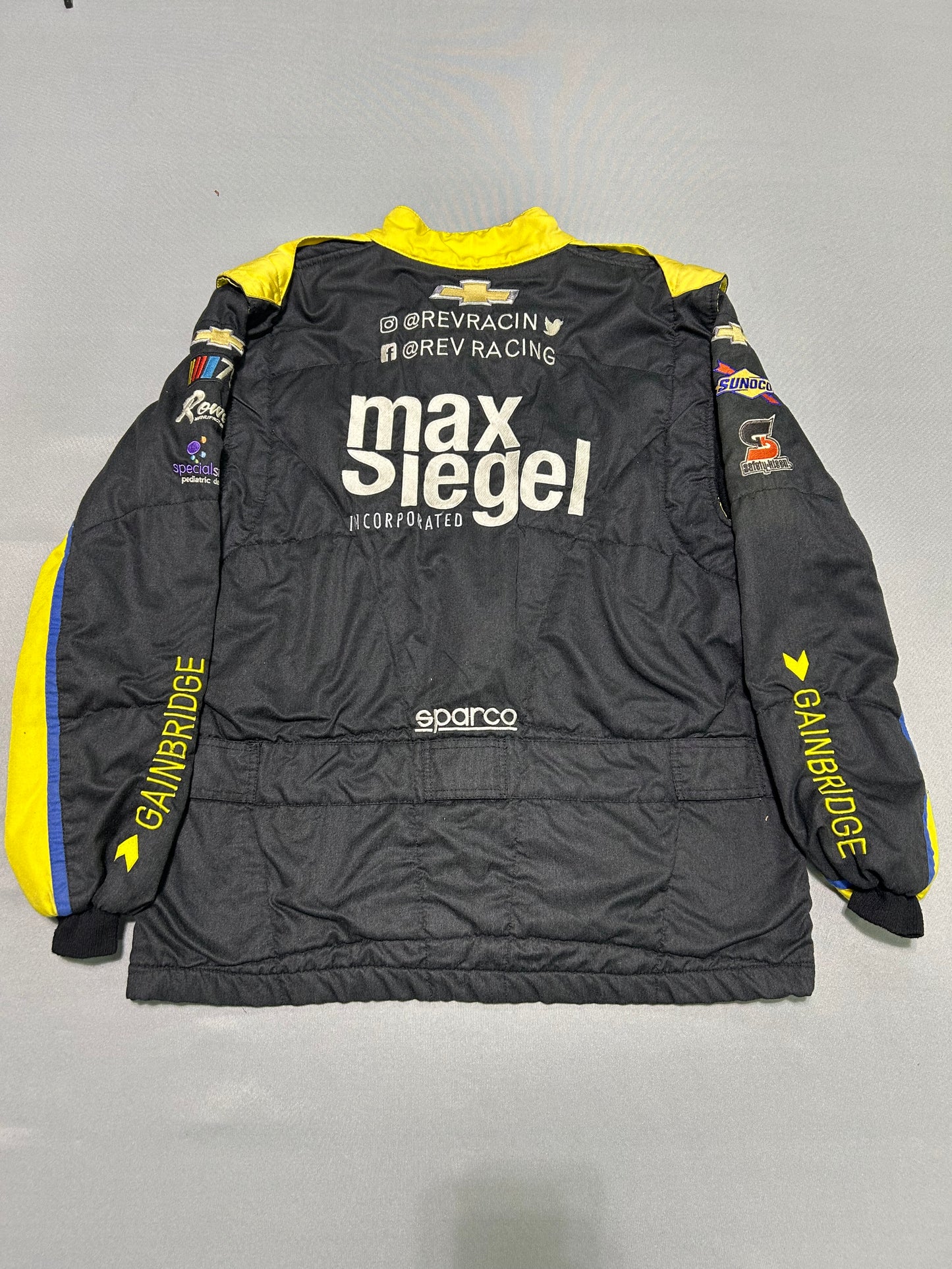 Nick Sanchez #2 2023 Gainbridge Nascar 2 Piece Crew Firesuit C-48 W-34 L-31