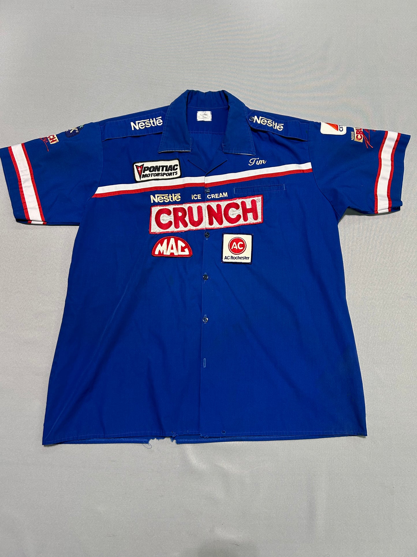 Dale Jarrett #32 Nestle Crunch Nascar Crew Shirt and Pants