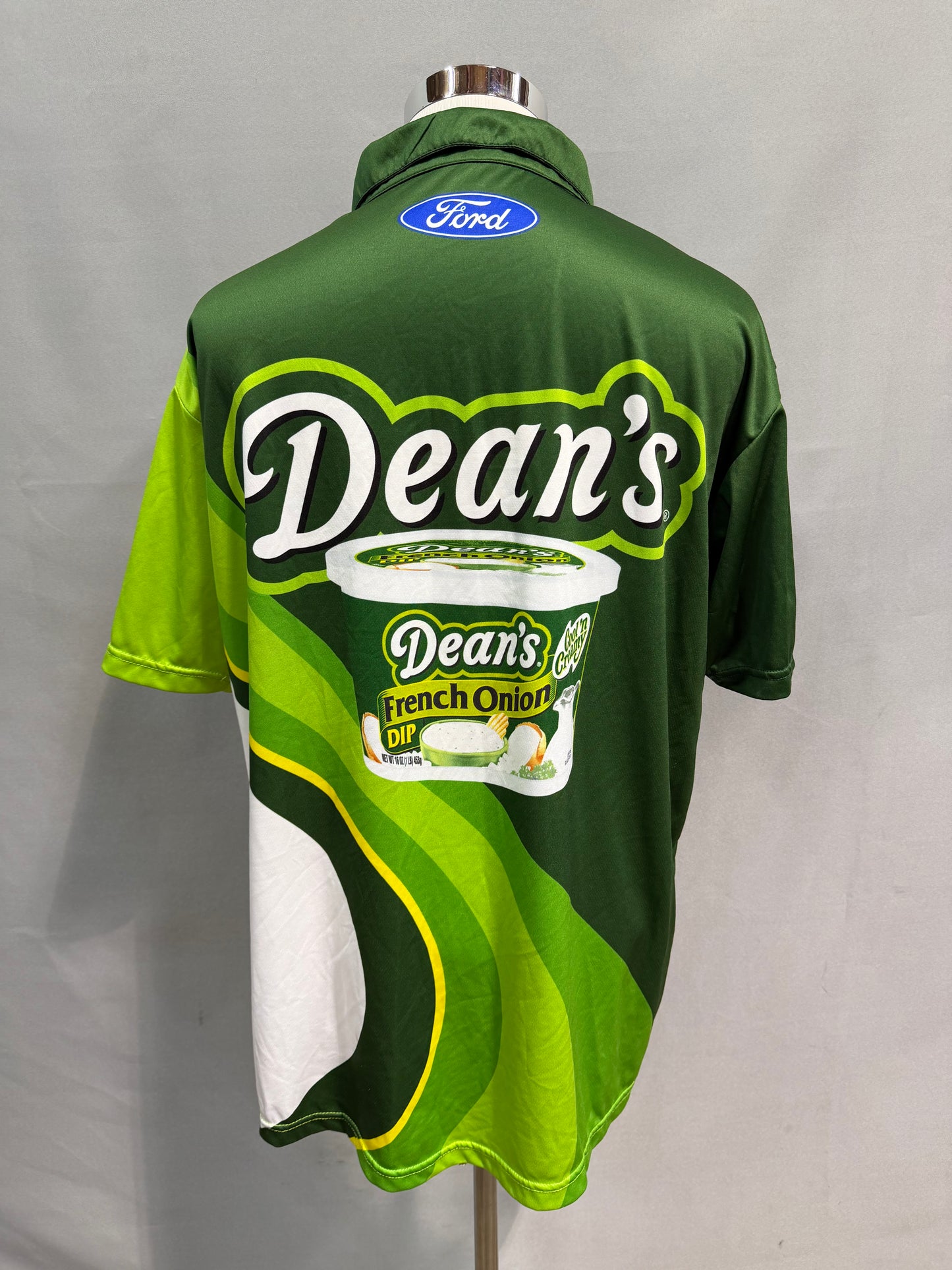 Todd Gilliland #38 2025 Deans Dairy Dips Nascar Crew Shirt Size 2XL