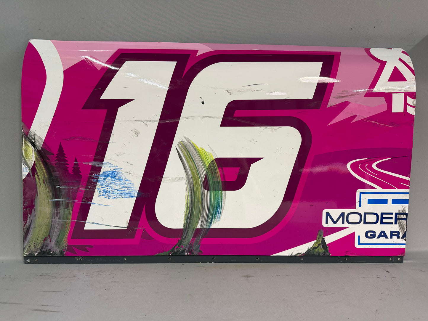 Christian Eckes #16 2025 Charlotte Roval Campers Inn RV Nascar Door Panel
