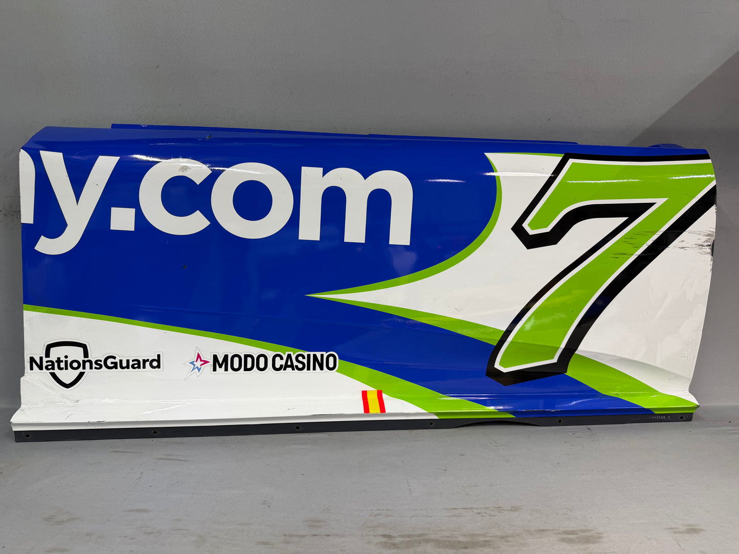 Daniel Suarez #7 2026 Sonoma Freeway Insurance Nascar Door Panel