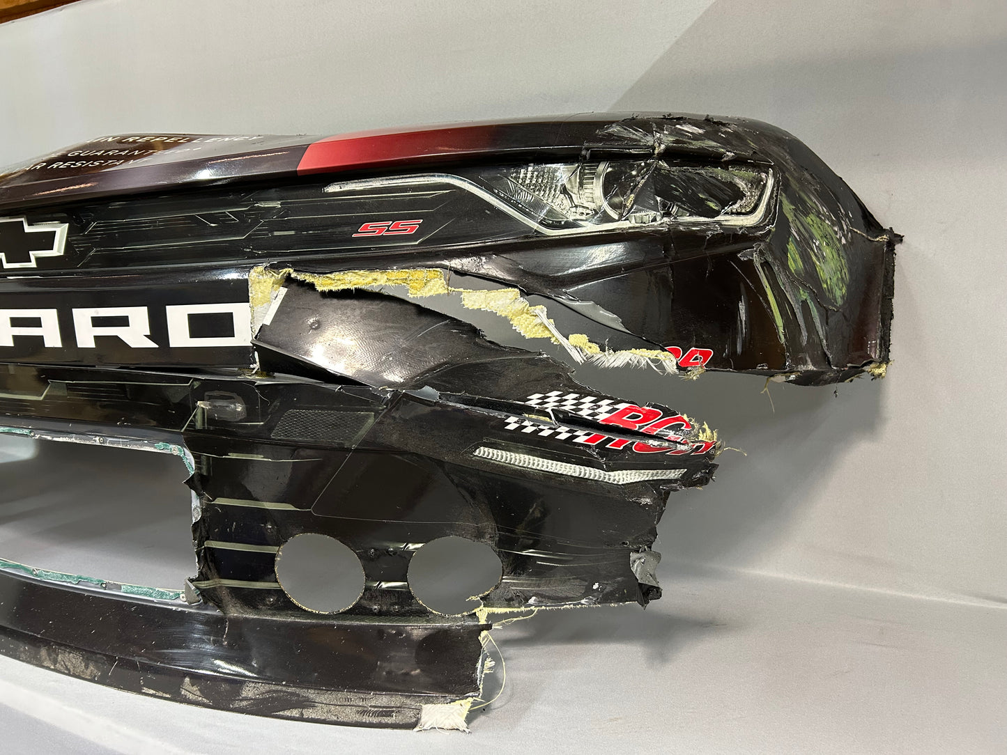 Austin Hill #21 2024 Chicago Dow Coatings Behr Nascar Front Nose