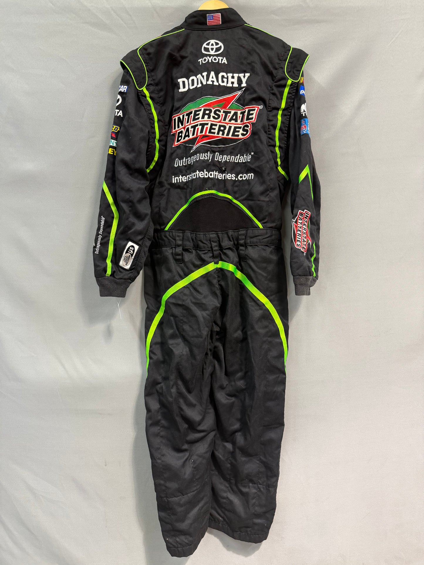 Kyle Busch #18 2016 Interstate Batteries Nascar Crew Firesuit C-54 W-42 L-29