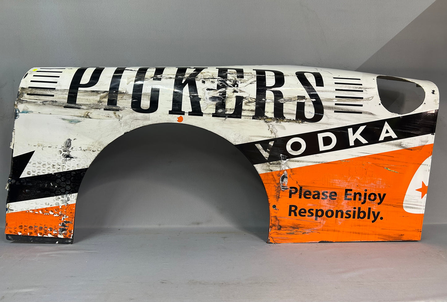 Nick Sanchez #48 2025 Chicago Pickers Vodka Nascar Quarter Panel