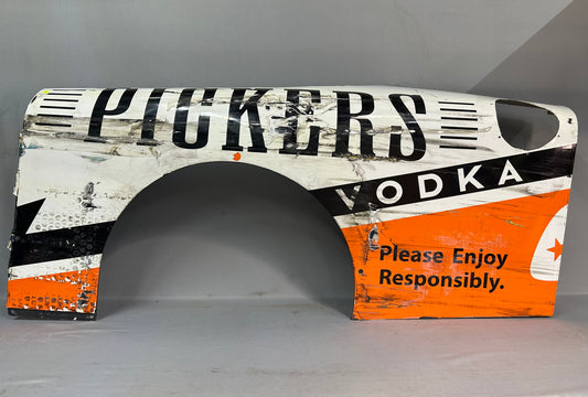 Nick Sanchez #48 2025 Chicago Pickers Vodka Nascar Quarter Panel