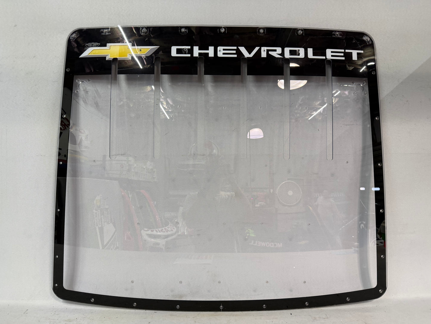 Carson Hocevar #77 2026 Indianapolis Nascar Rear Windshield