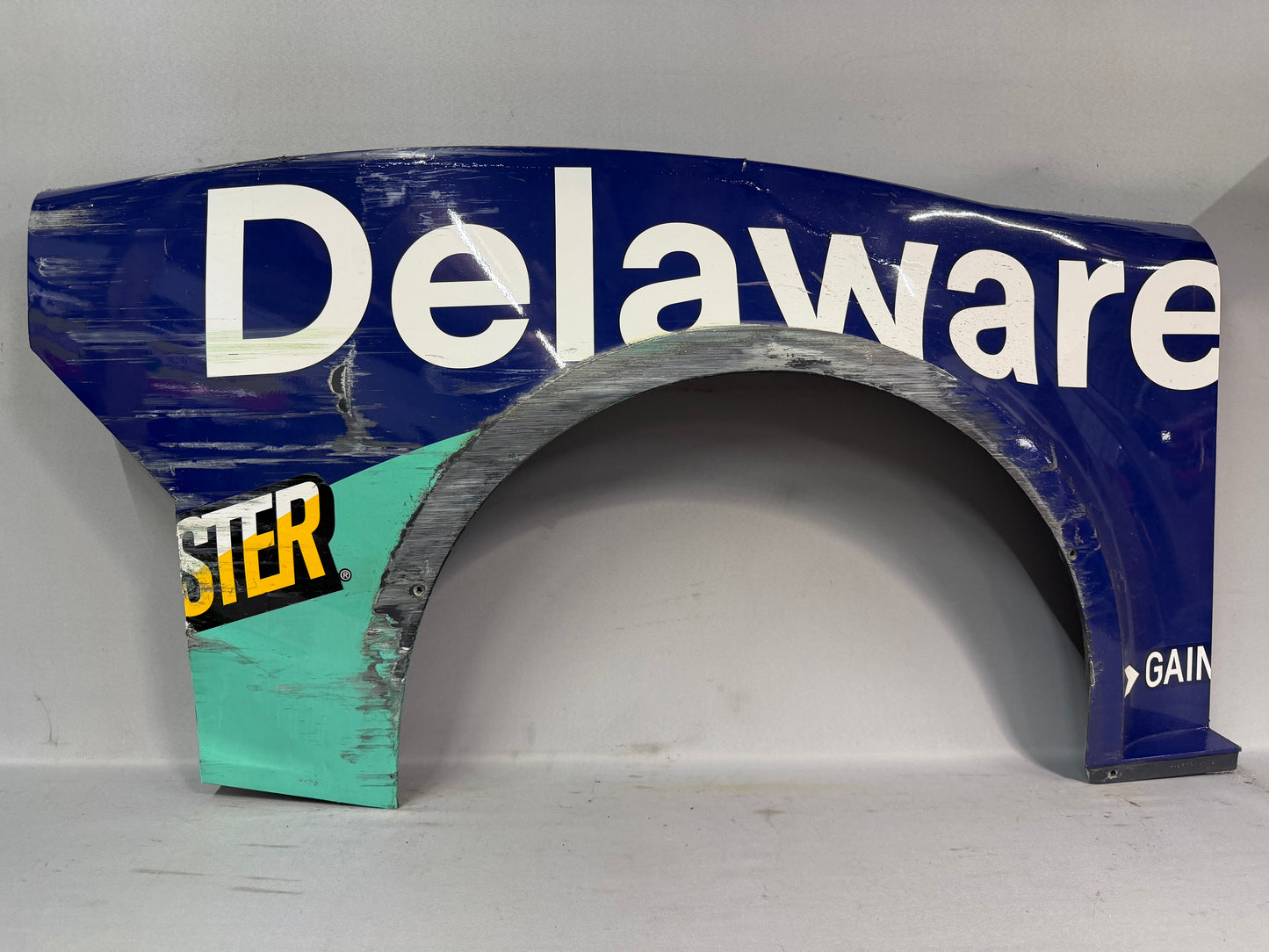 Michael McDowell #71 2025 Atlanta Delaware Life Nascar Quarter Panel