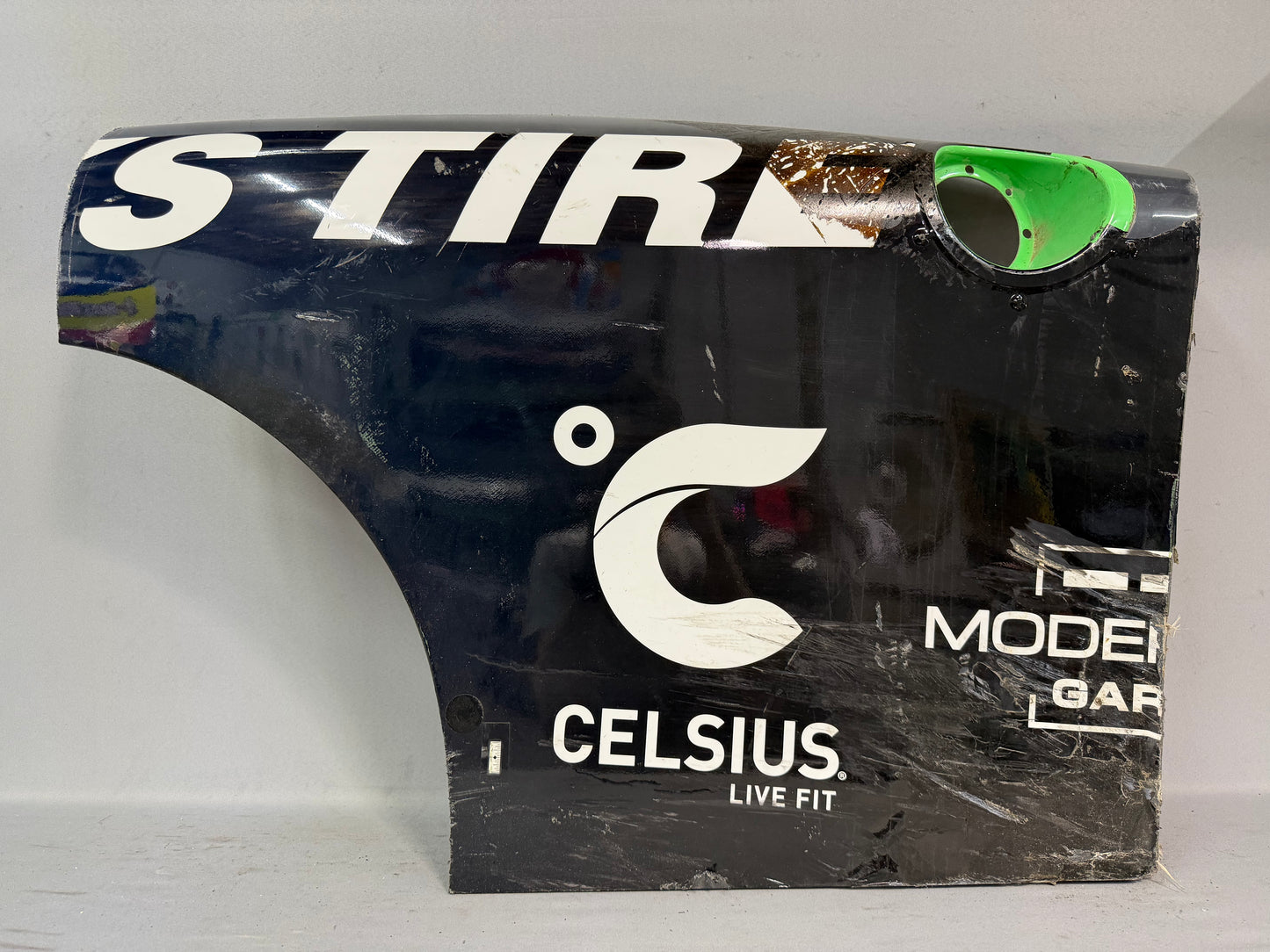Christian Eckes #16 2025 Rockingham Black’s Tire Nascar Partial Quarter Panel