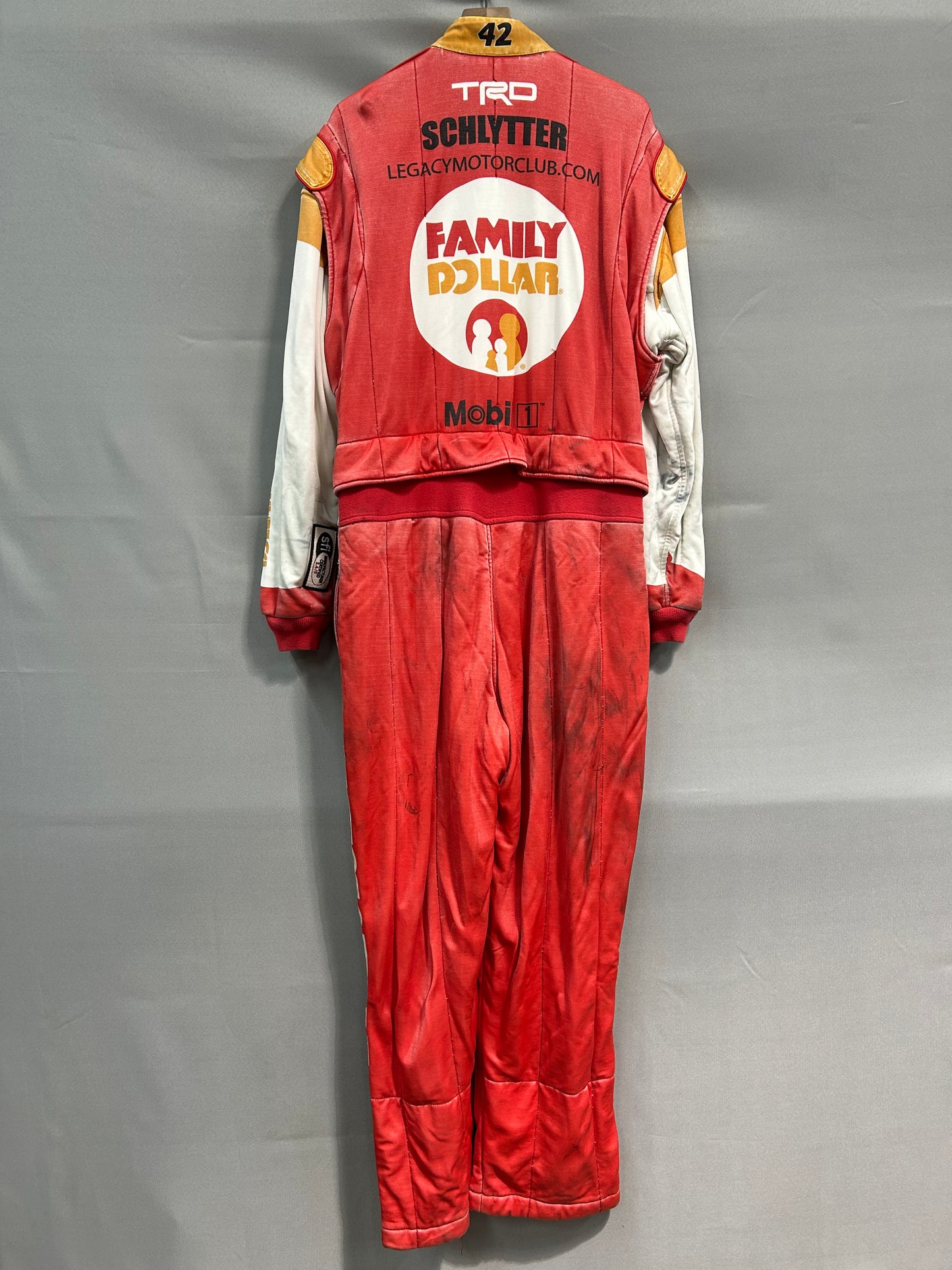 John Hunter Nemechek #42 2024 Family Dollar Nascar Crew Firesuit C-56 W-46 L-30