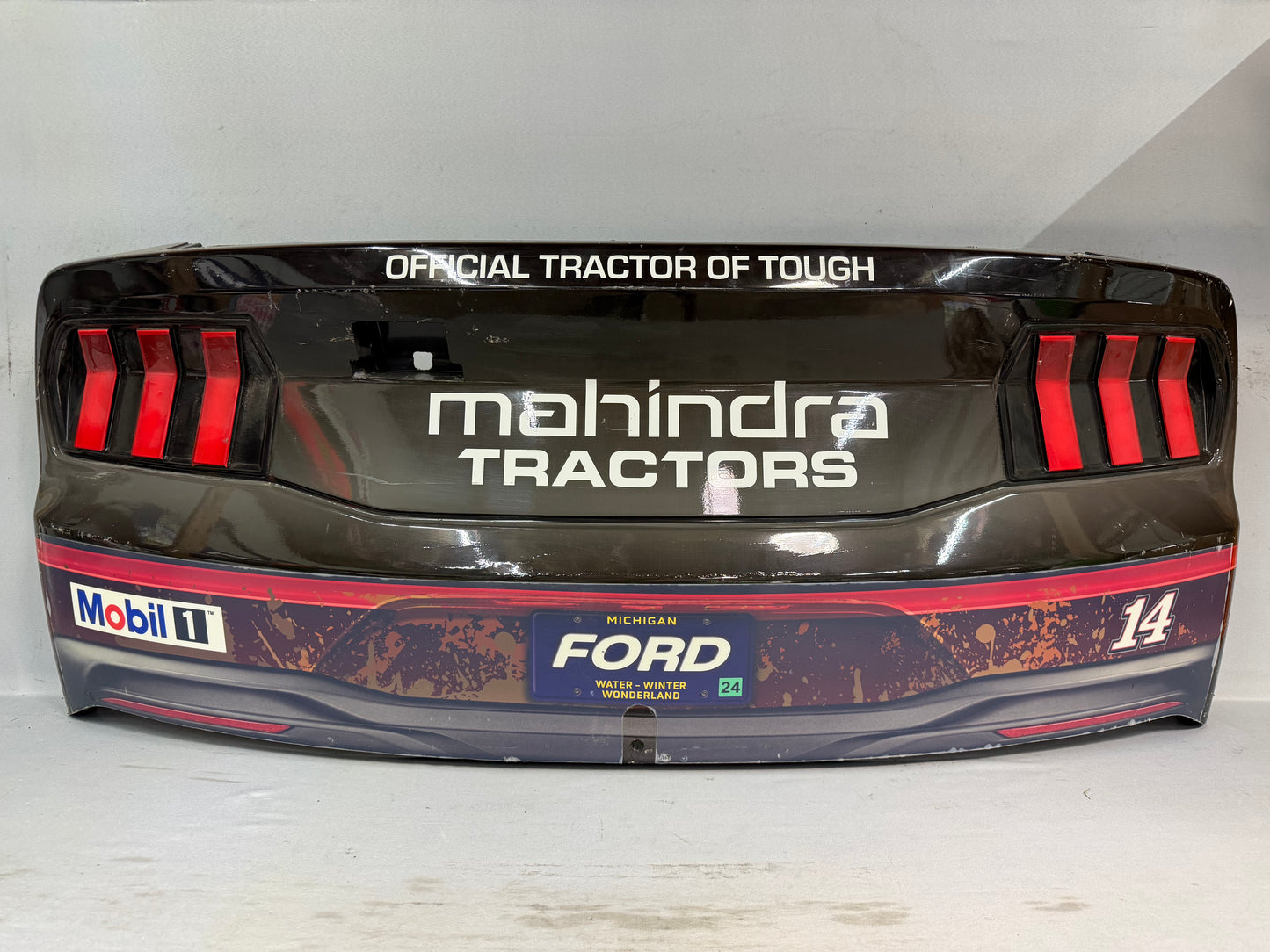 Chase Briscoe #14 2024 Mahindra Tractors Nascar Rear Bumper