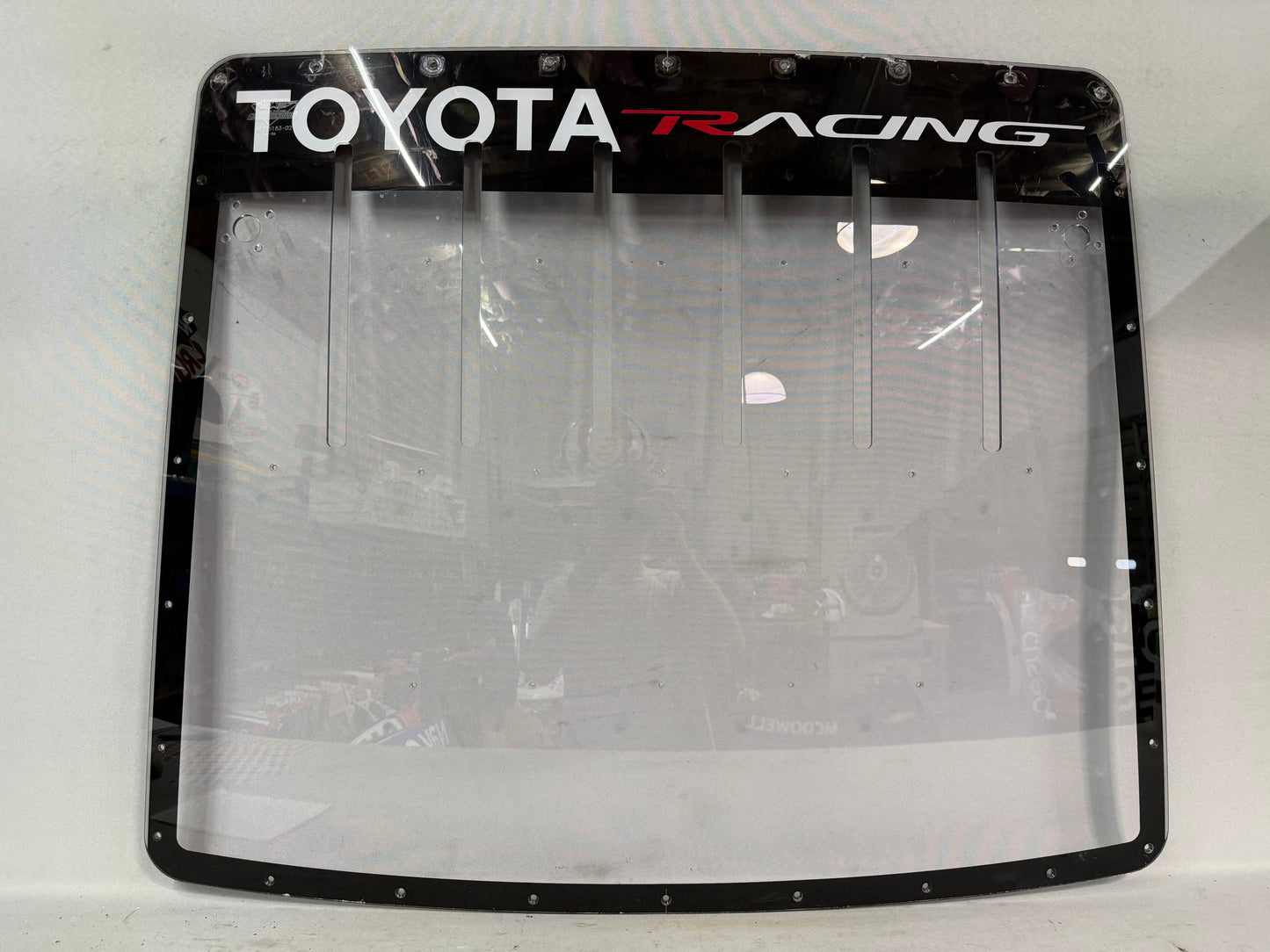 Erik Jones #43 2026 Las Vegas 1 Nascar Rear Windshield