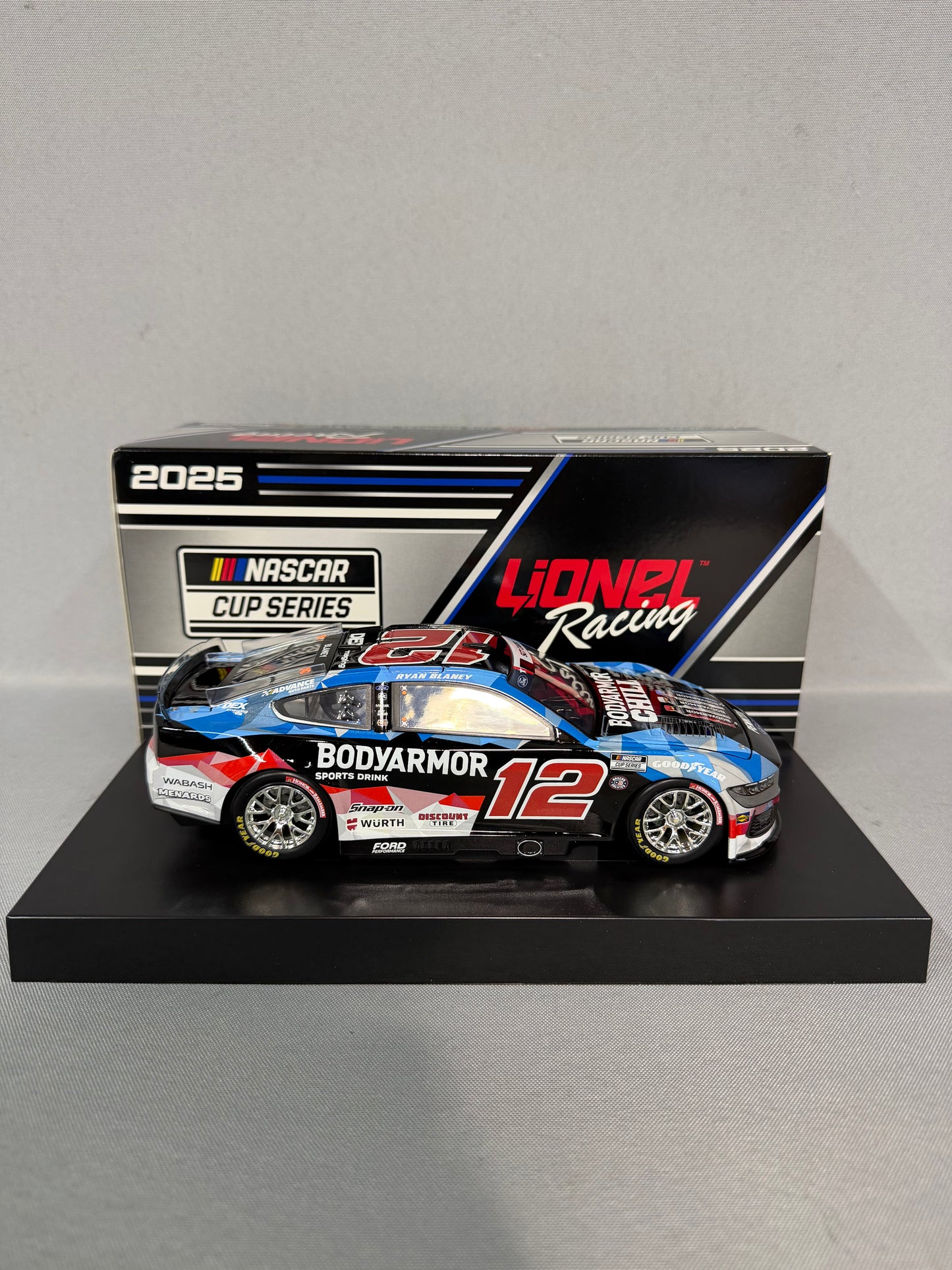 Ryan Blaney #12 2025 Body Armor Chill Nascar Diecast