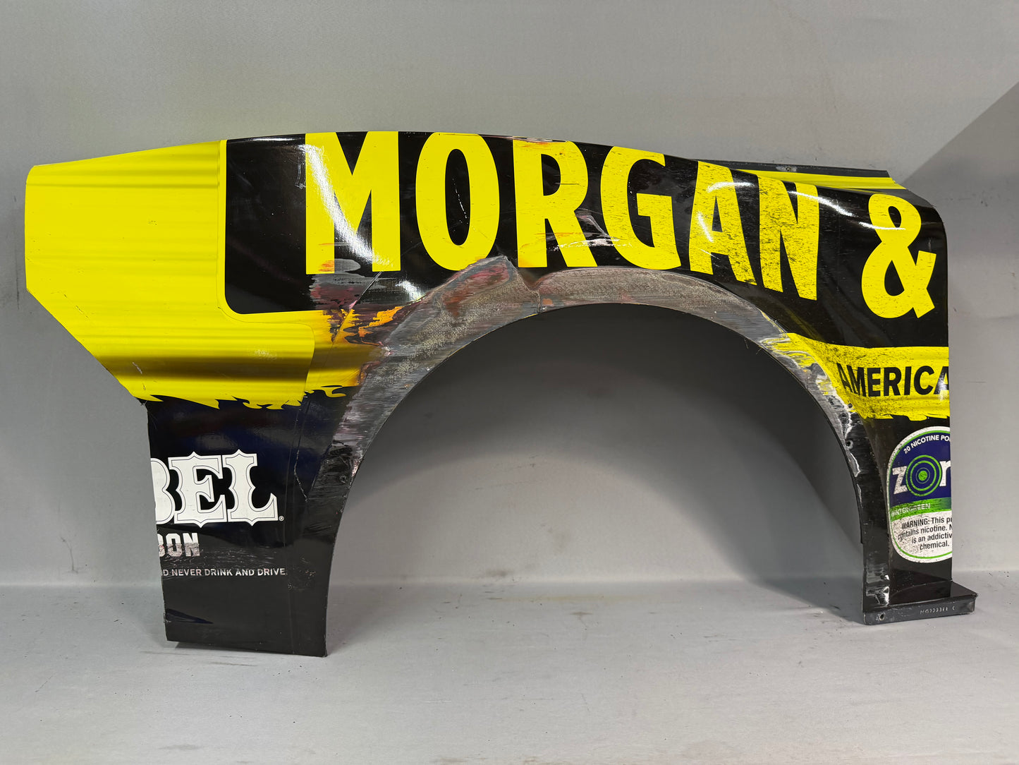 Kyle Busch #8 2025 Darlington Morgan and Morgan Nascar Quarter Panel