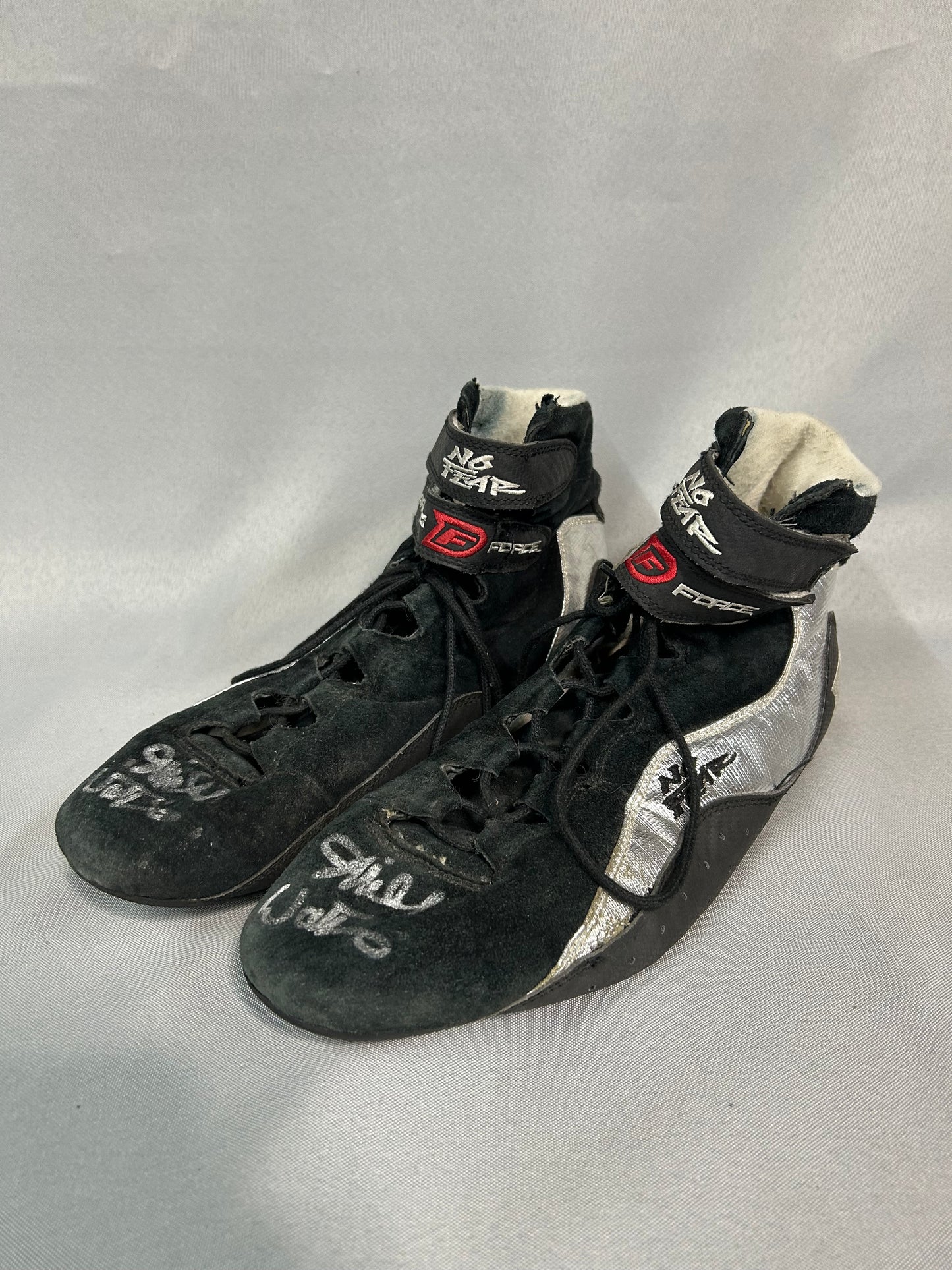 Michael Waltrip Nascar Autographed Sparco Driver Shoes