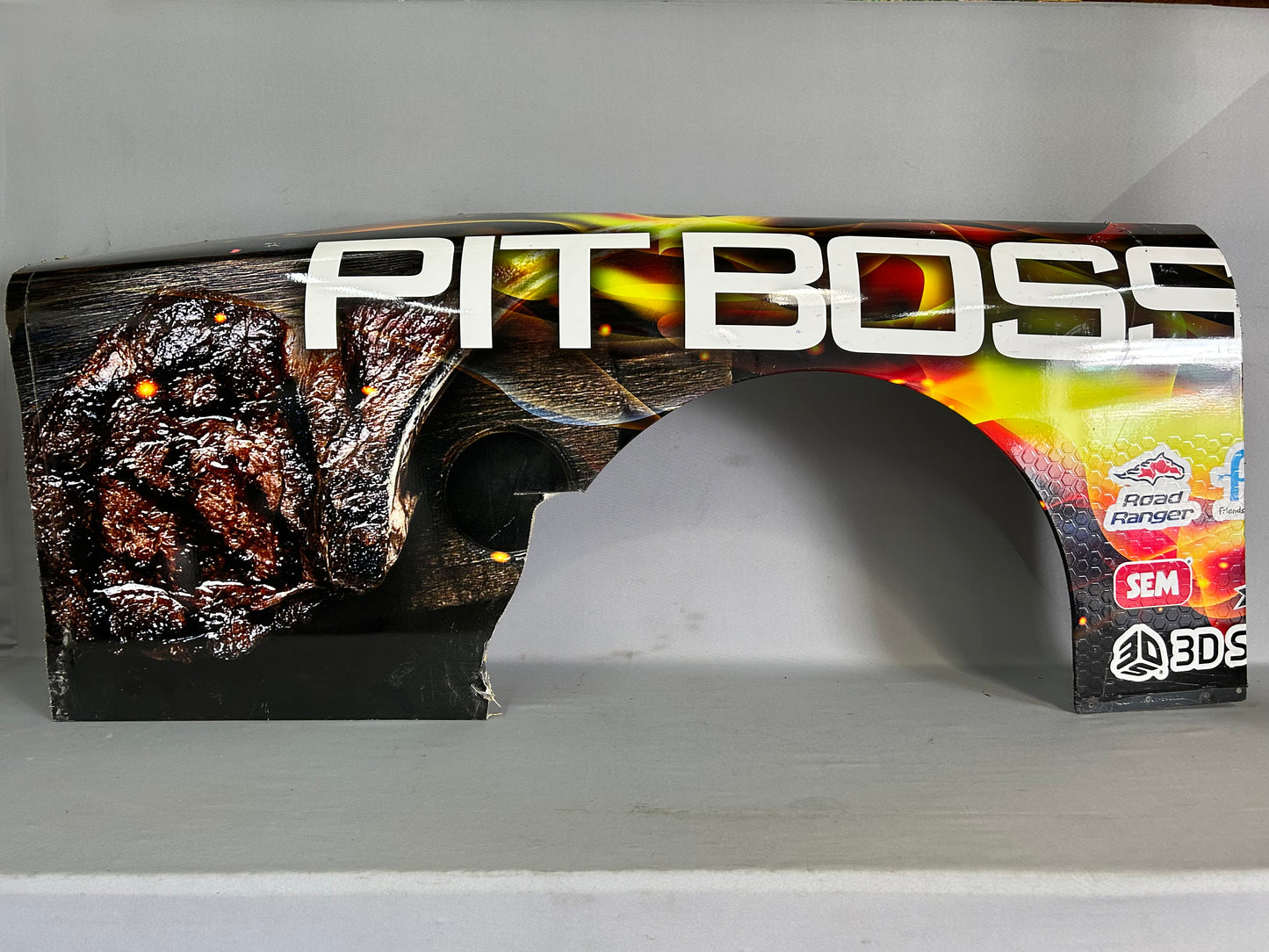 Sheldon Creed #00 2025 Phoenix Pit Boss Nascar Quarter Panel