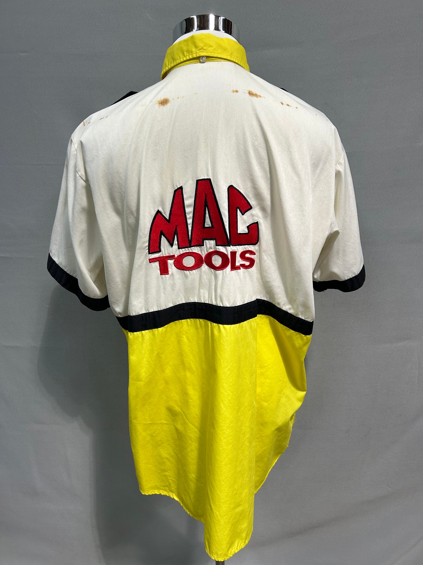 Dale Jarrett #32 Mac Tools Nascar Pit Crew Shirt Size XL