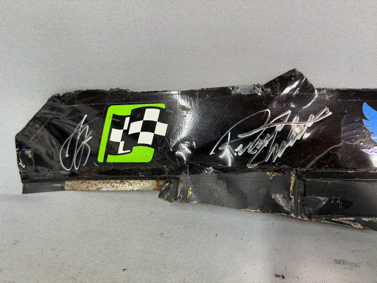 Austin Dillon #3 2018 Richmond Dow Nascar Dual Autographed Name Rail