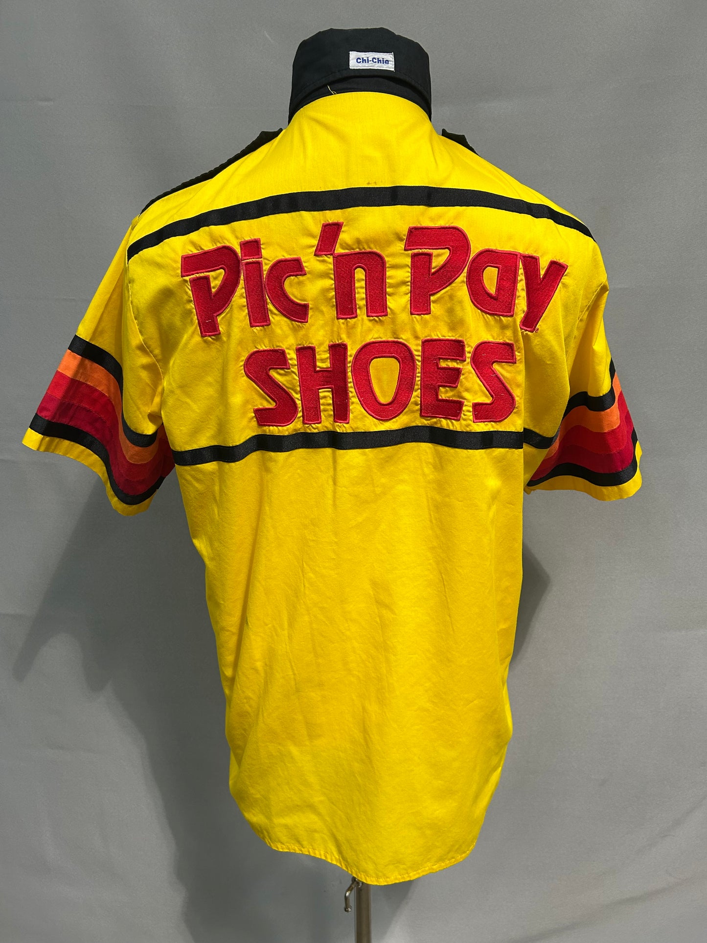 Dale Jarrett #32 Pic N Pay Shoes Nascar Pit Crew Shirt Size Large