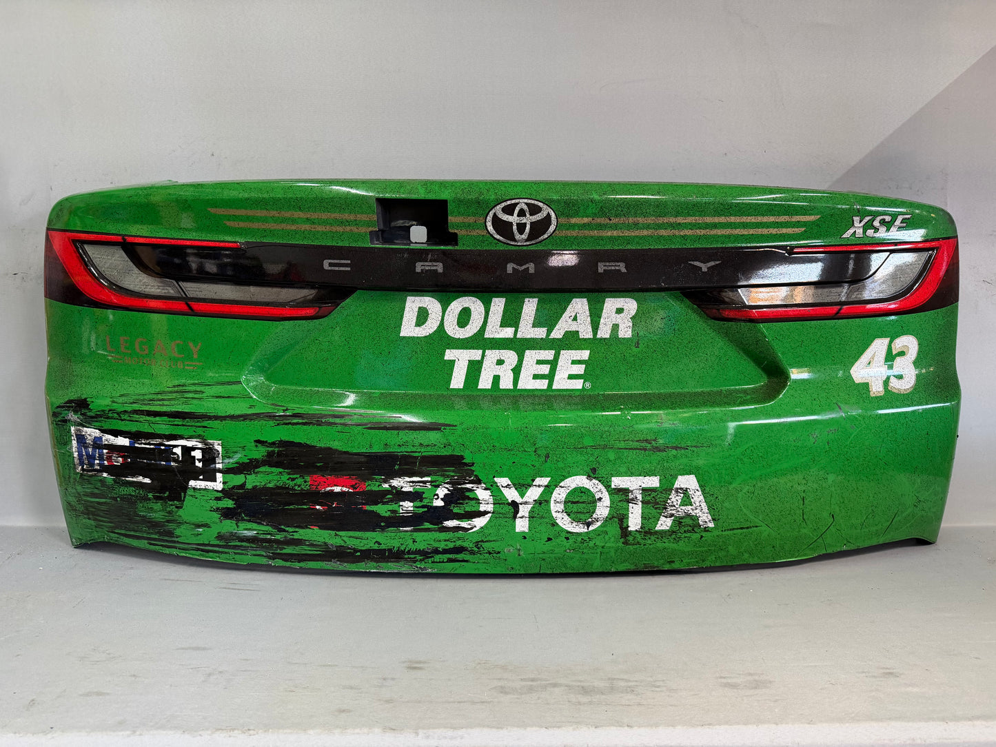 Erik Jones #43 2025 Martinsville Dollar Tree Nascar Rear Bumper