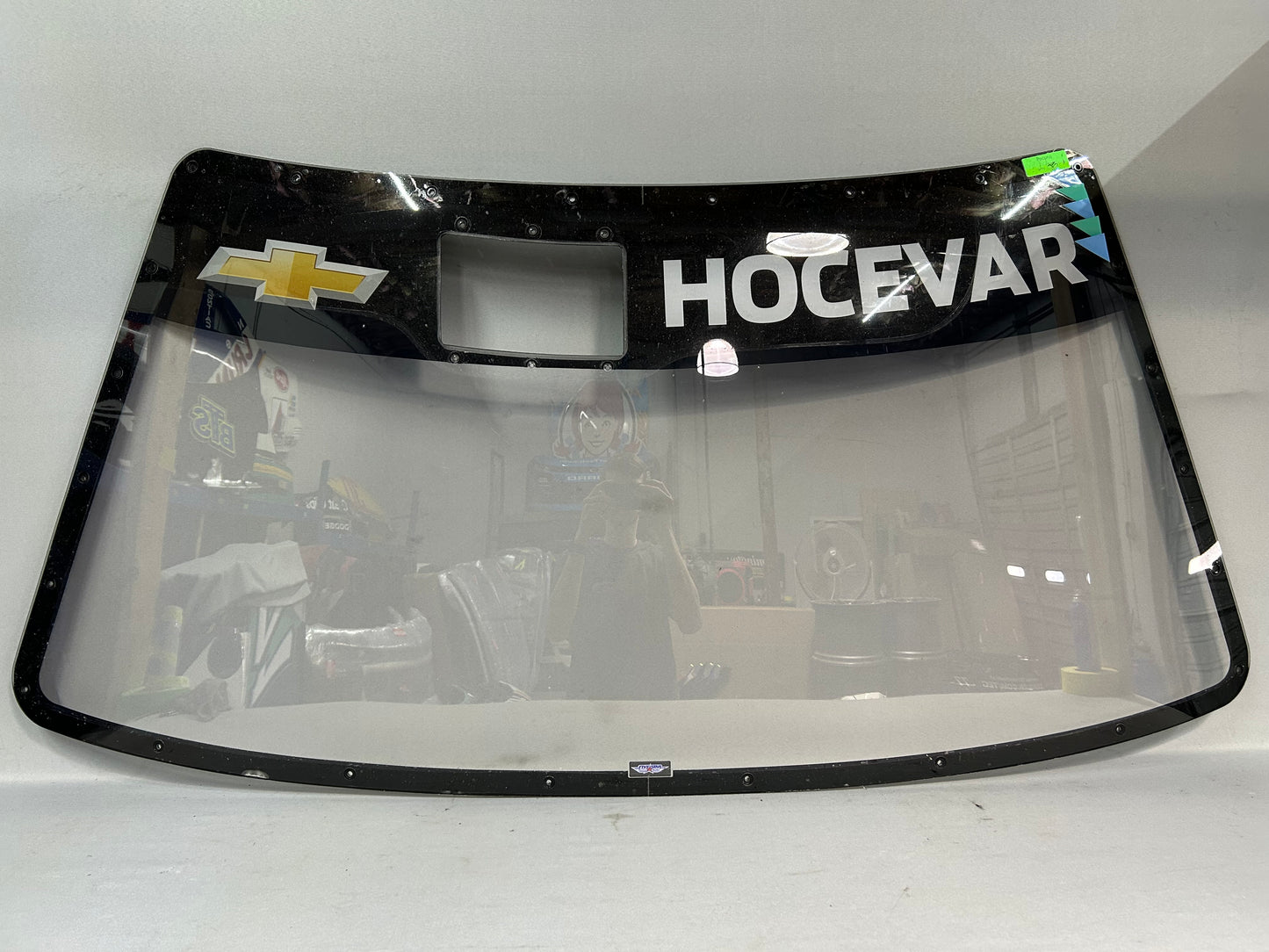 Carson Hocevar #77 2025 Pocono Nascar Front Windshield