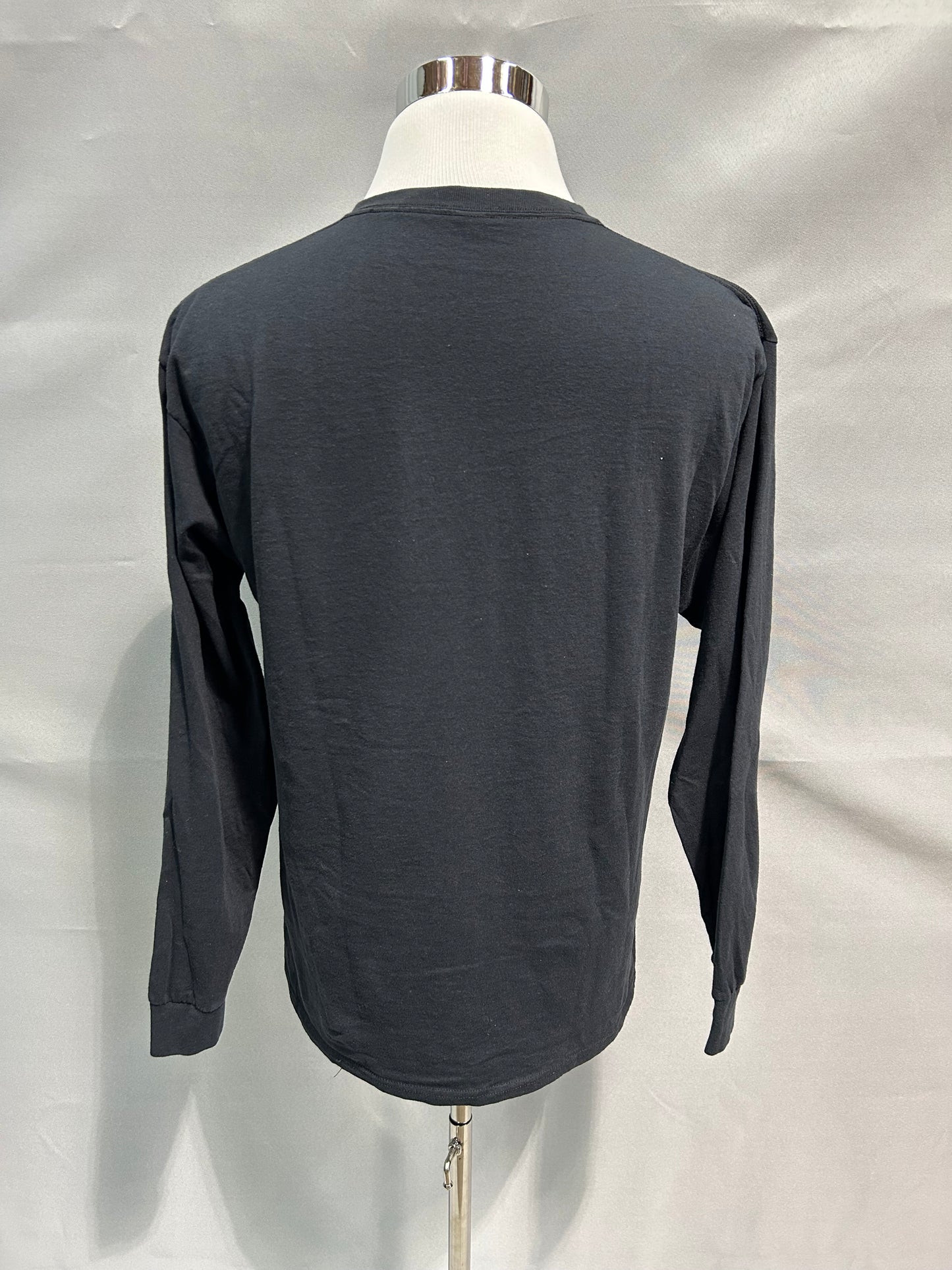 Stewart Haas Racing 2023 Nascar Team Issued Jerzees Long Sleeve Black T Shirt Size Large