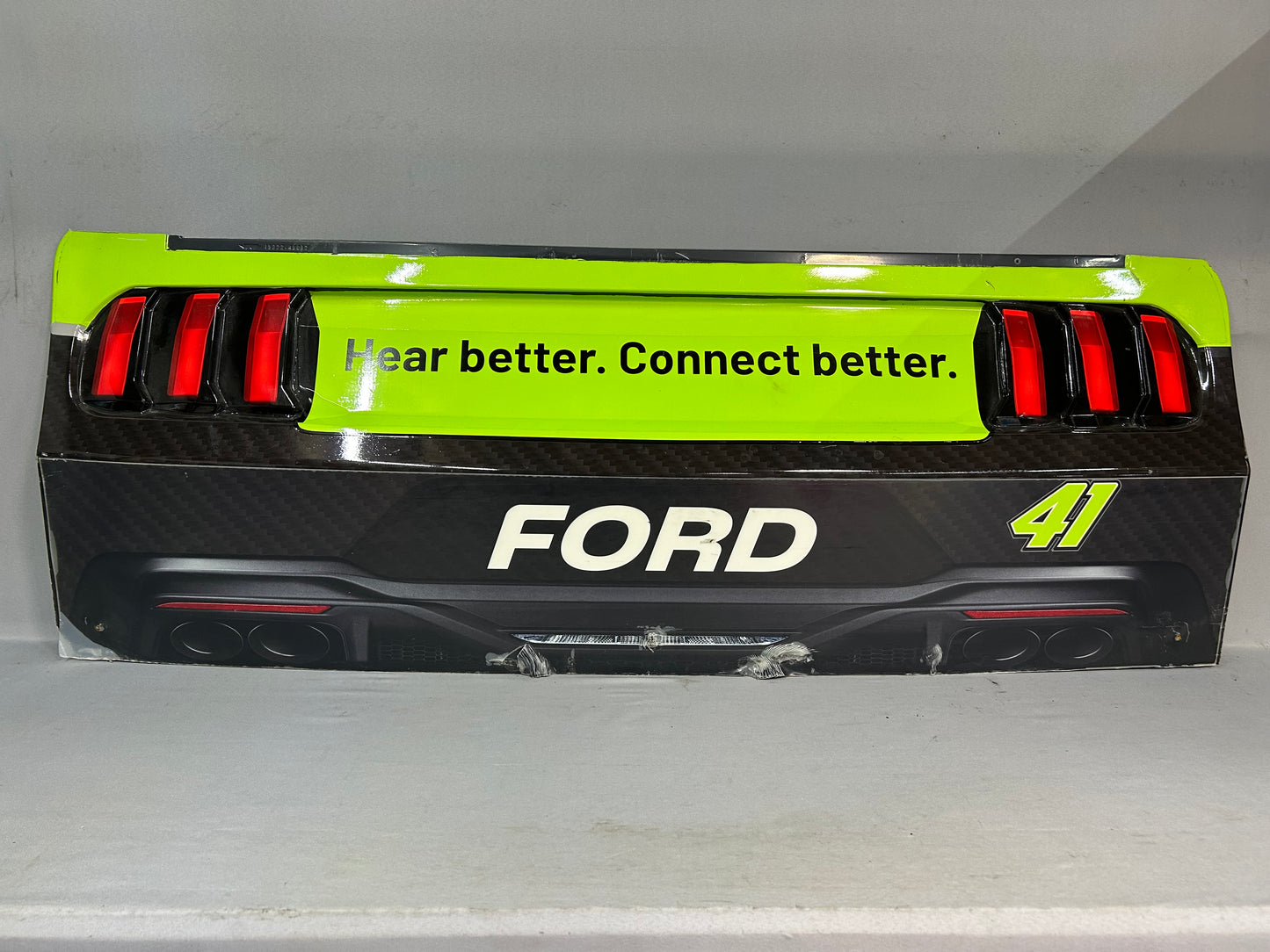 Sam Mayer #41 2025 Talladega Audibel Nascar Rear Bumper