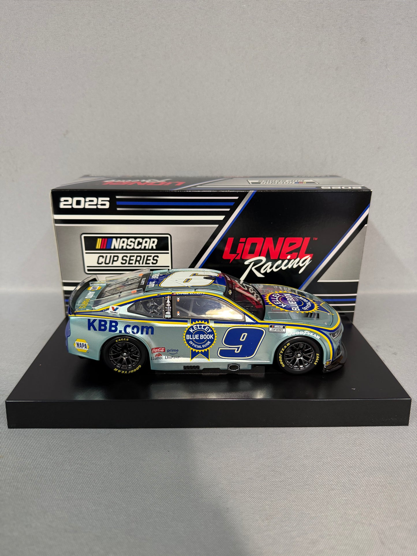 Chase Elliott #9 2025 Kelly Blue Book Liquid Color Nascar Diecast