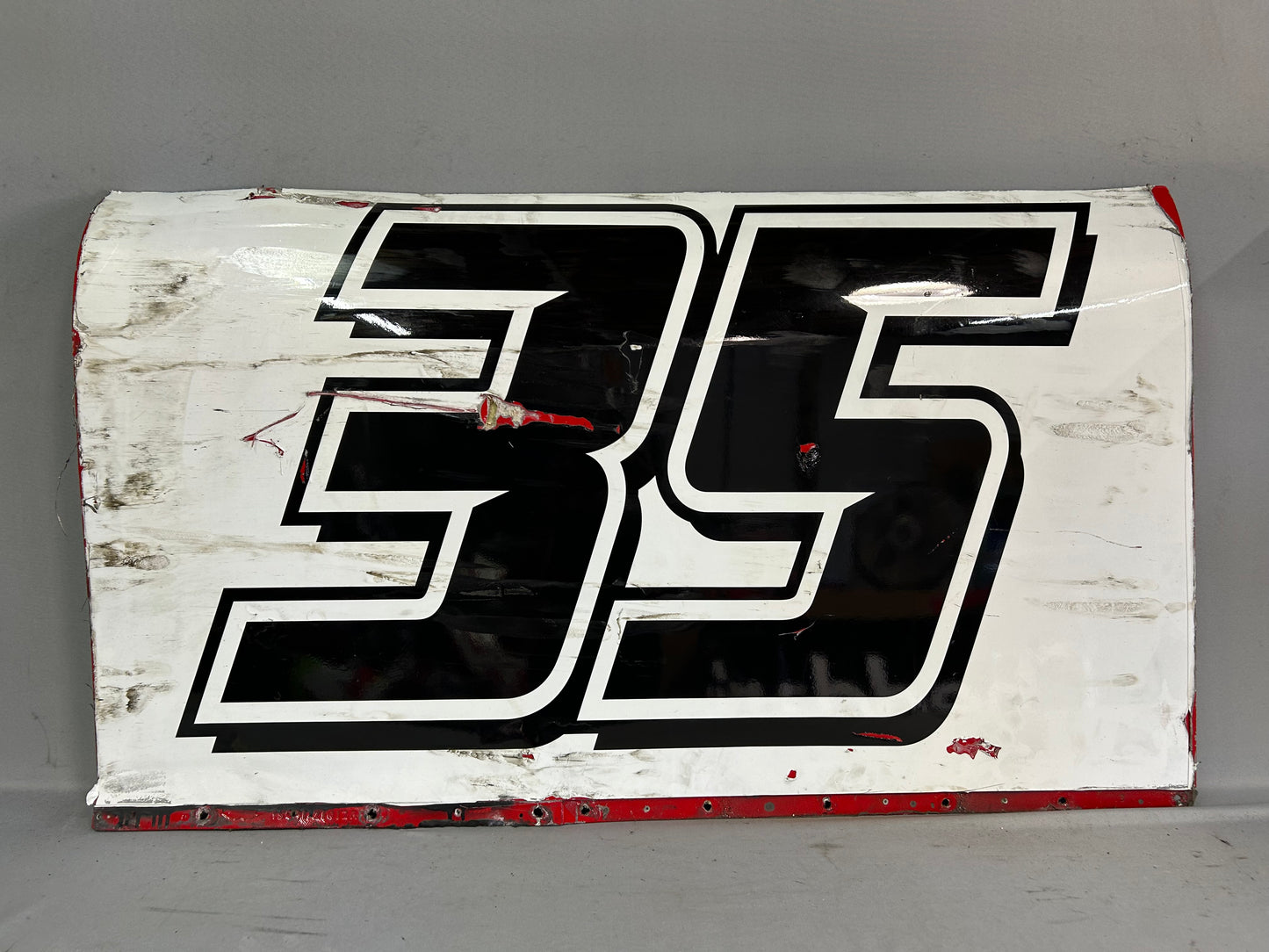 Andre Castro #35 2025 Chicago Flood Nascar Door Panel