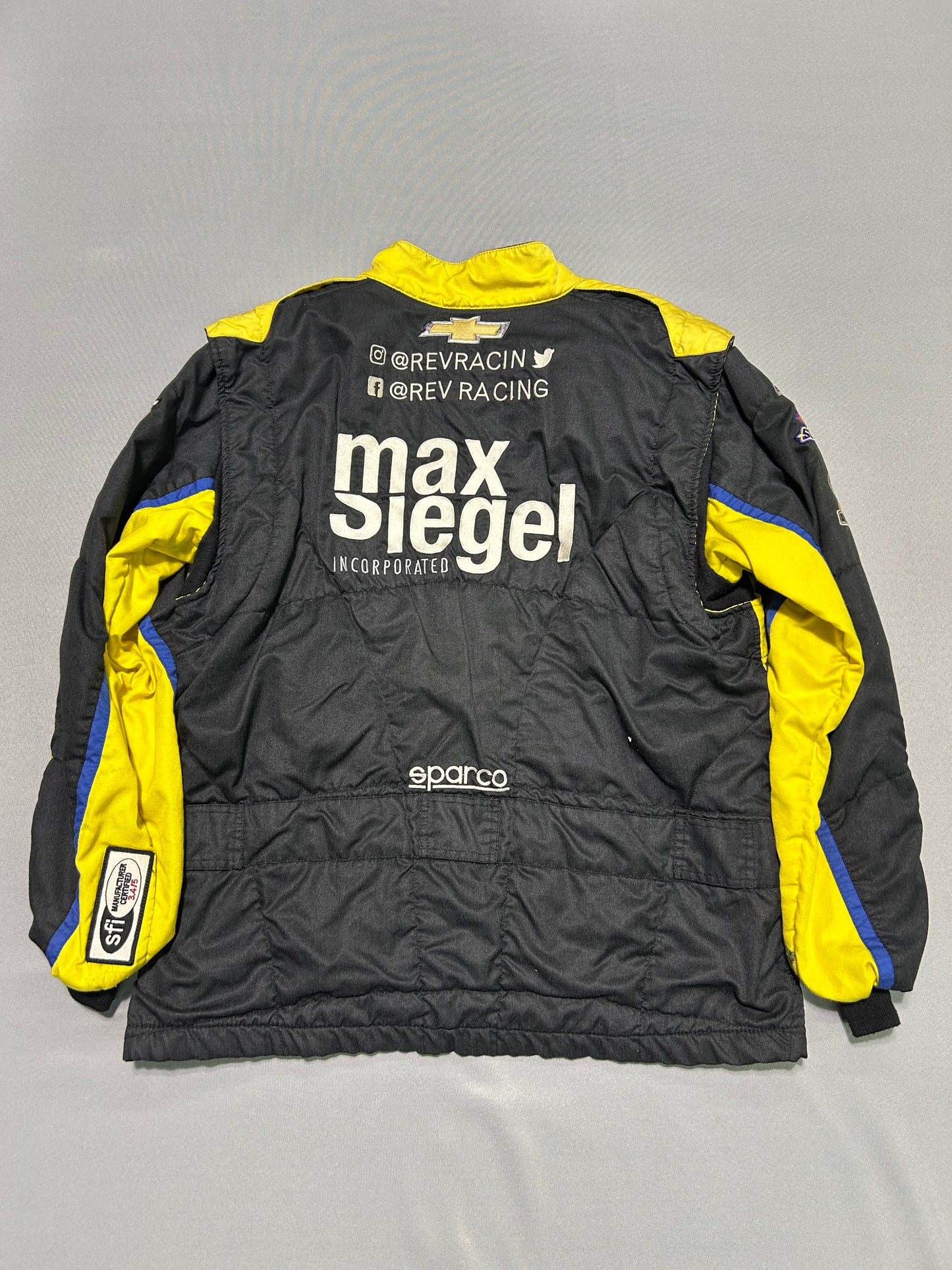 Nick Sanchez #2 2023 Gainbridge Nascar 2 Piece Crew Firesuit C-48 W-36 L-30
