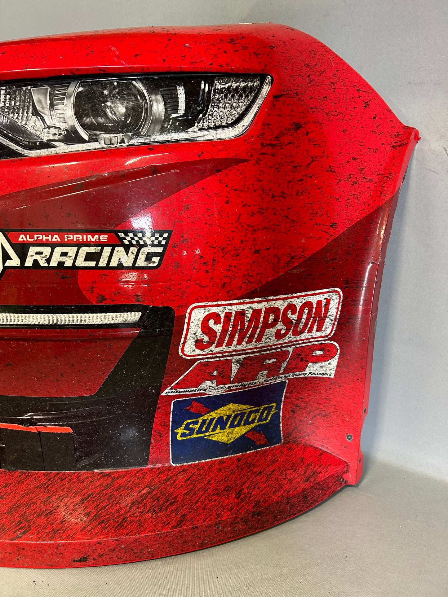 Brennan Poole #44 2025 Frontline Fire Nascar Front Nose