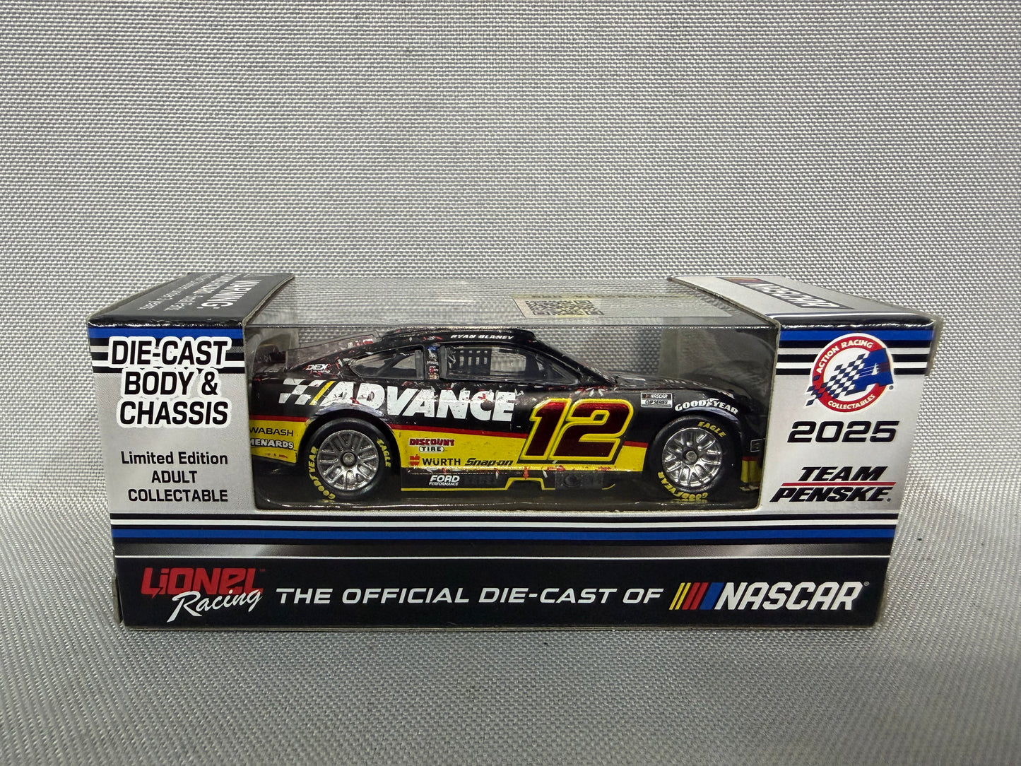 Ryan Blaney 2025 Daytona Win Advance Auto Parts Nascar 1/64 Diecast