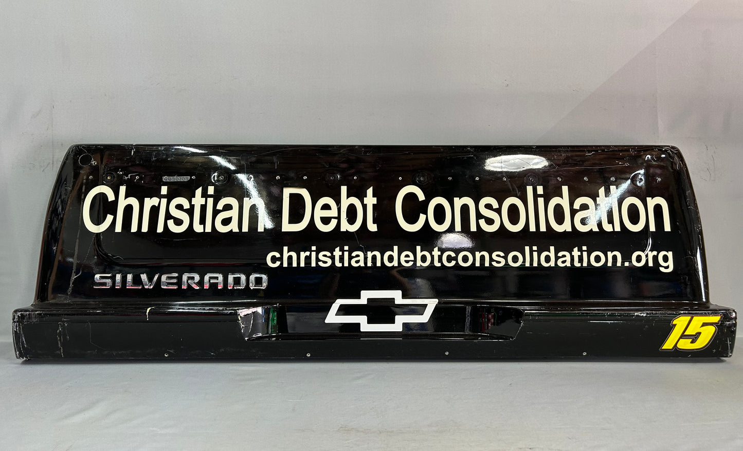 Bill Lester #15 Christian Debt Consolidation Nascar Rear Bumper