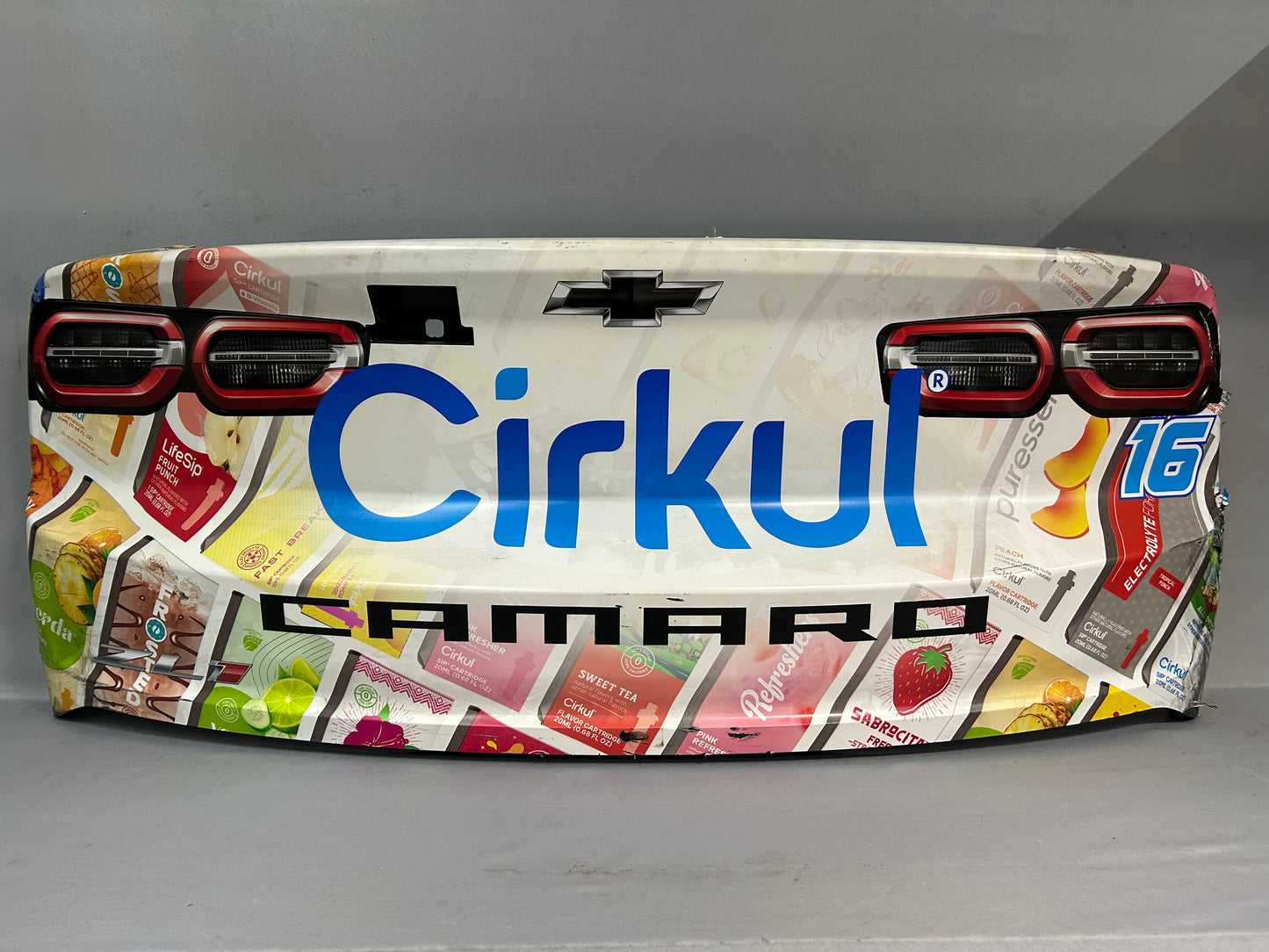 AJ Allmendinger #16 2024 Cirkul Nascar Rear Bumper