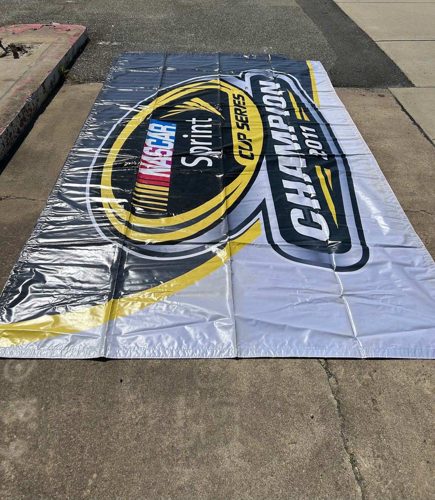 Tony Stewart #14 2011 Homestead Victory Lane Champion Nascar Banner