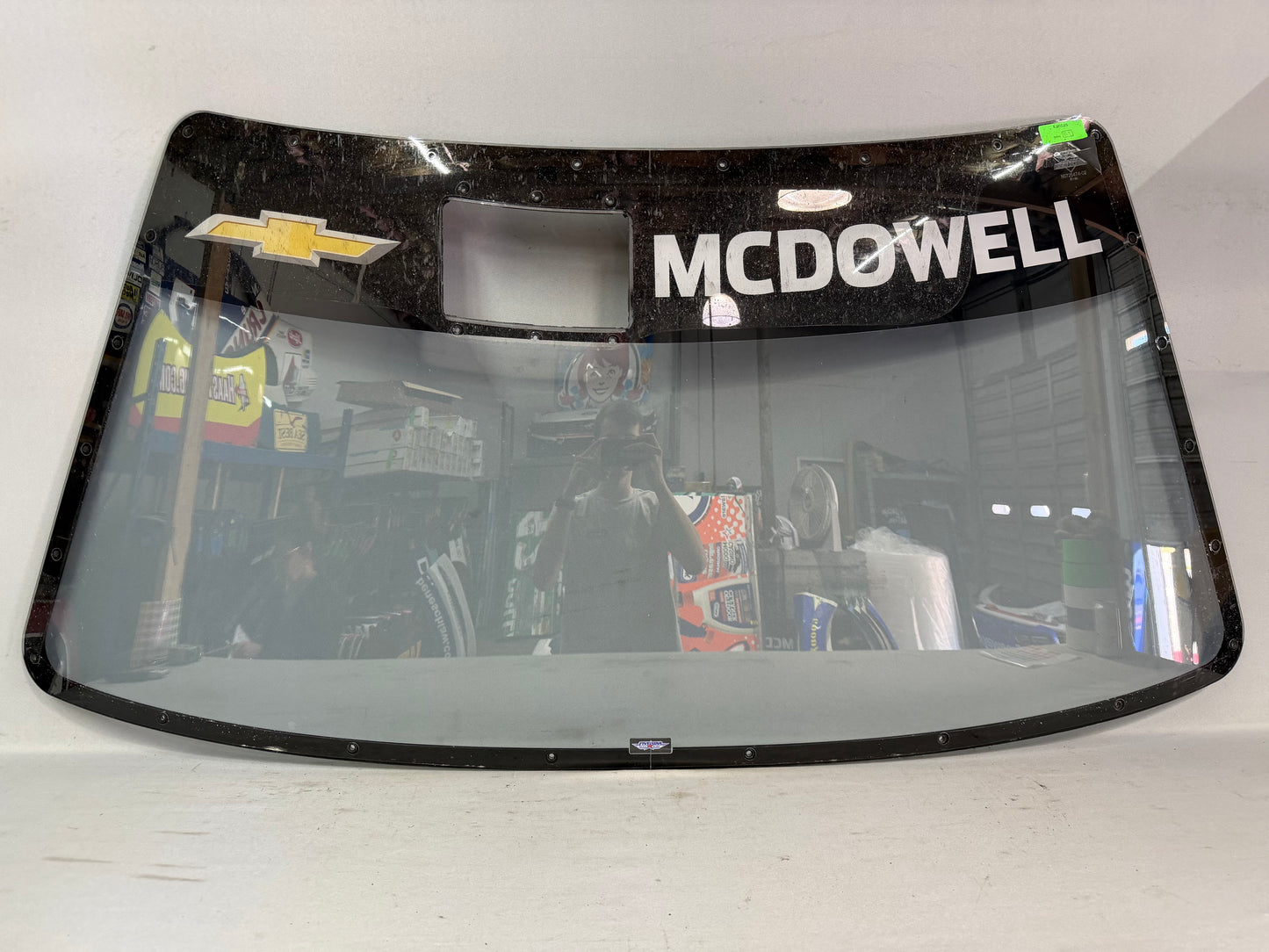 Michael McDowell #71 2026 Kansas 1 Nascar Front Windshield