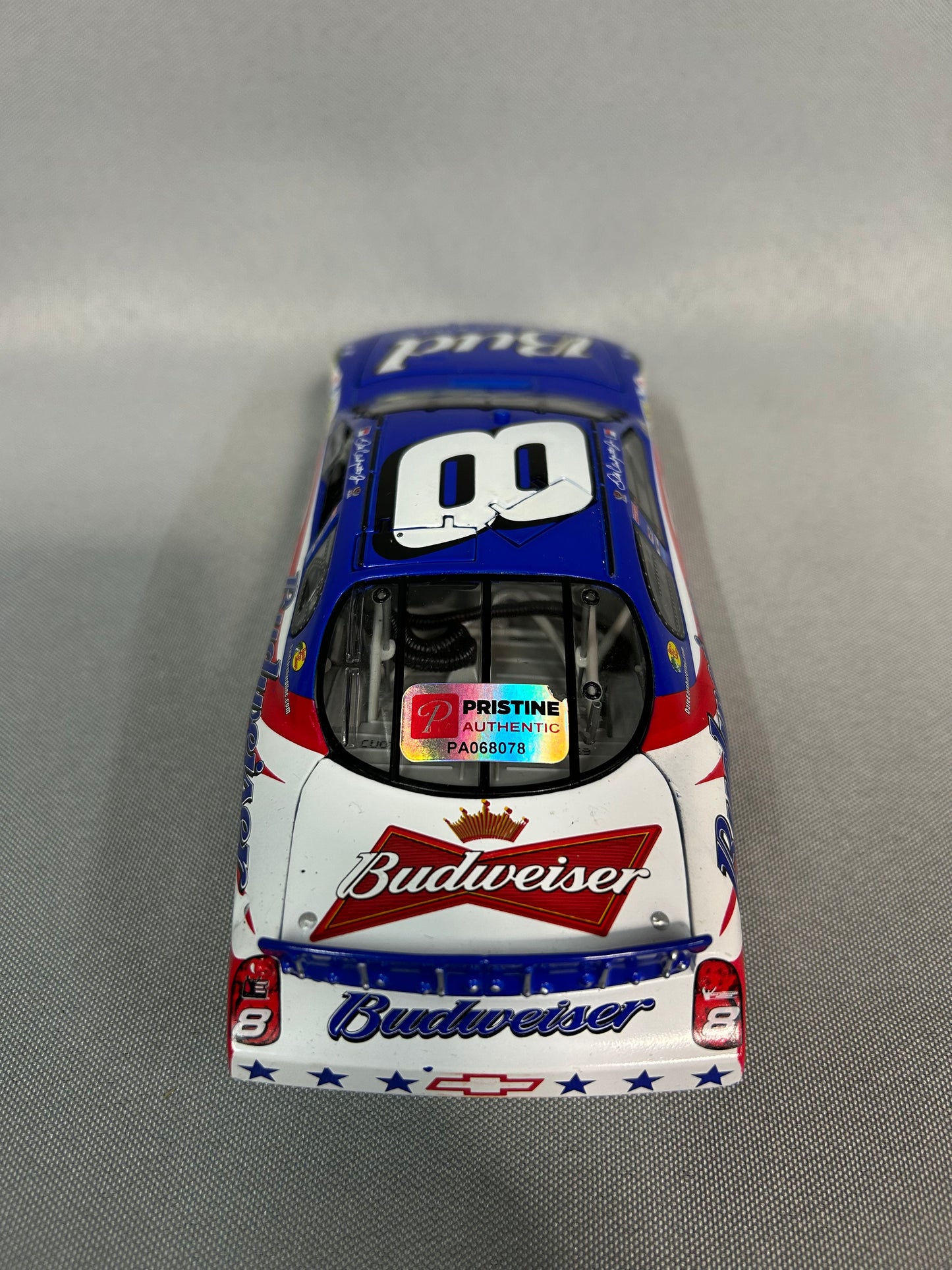 Dale Earnhardt Jr 2007 Budweiser Stars Stripes Nascar Autographed Diecast