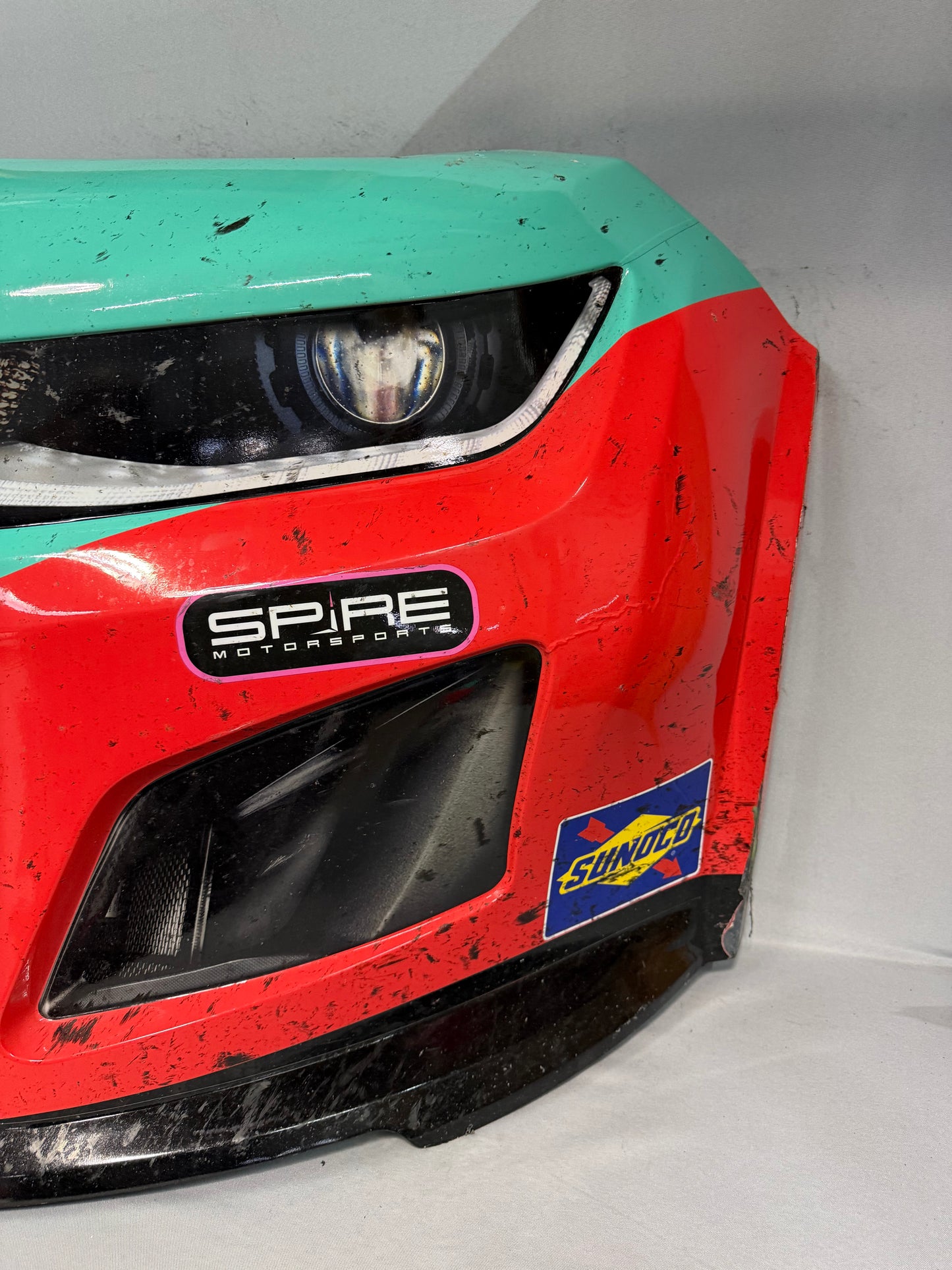 Michael McDowell #71 2025 Charlotte Roval Delaware Life Nascar Front Nose