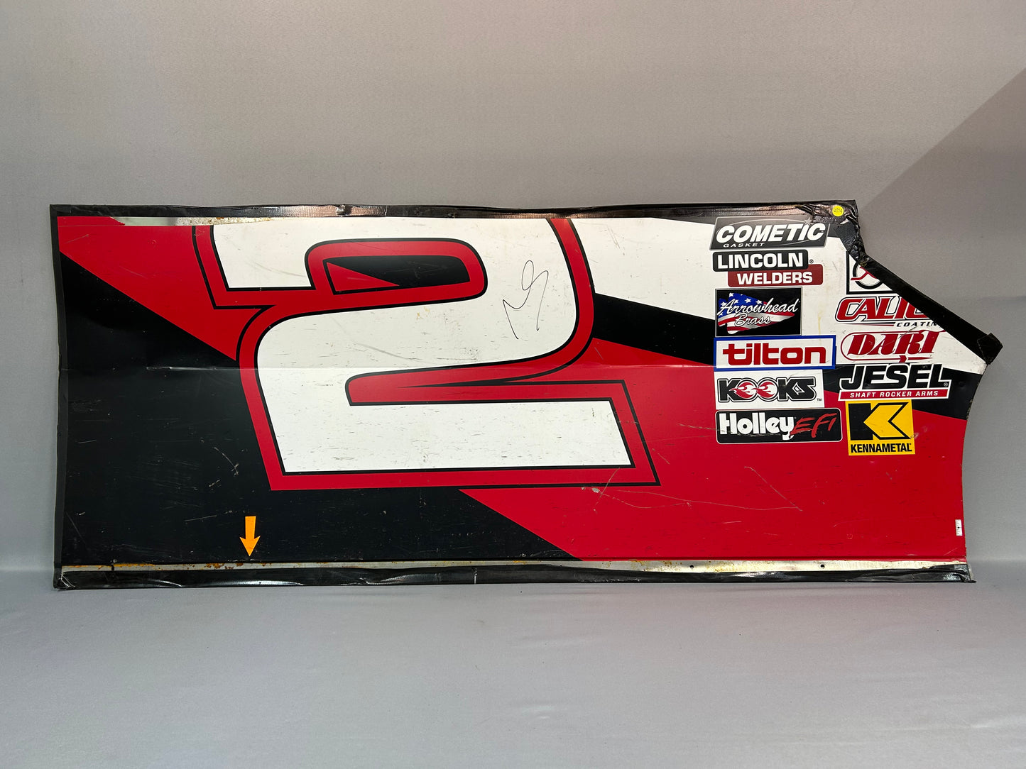 Nick Sanchez #2 2024 Darlington Gainbridge Autographed Nascar Door Panel