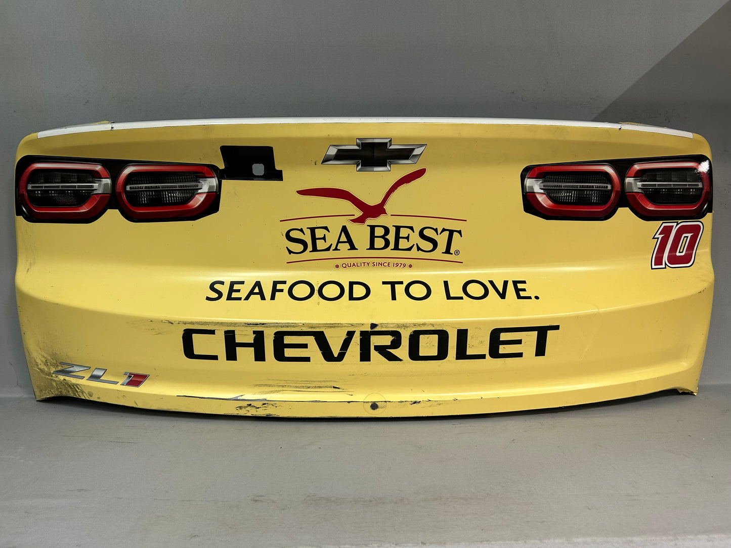 Ty Dillon #10 2025 Dover Sea Best Nascar Rear Bumper