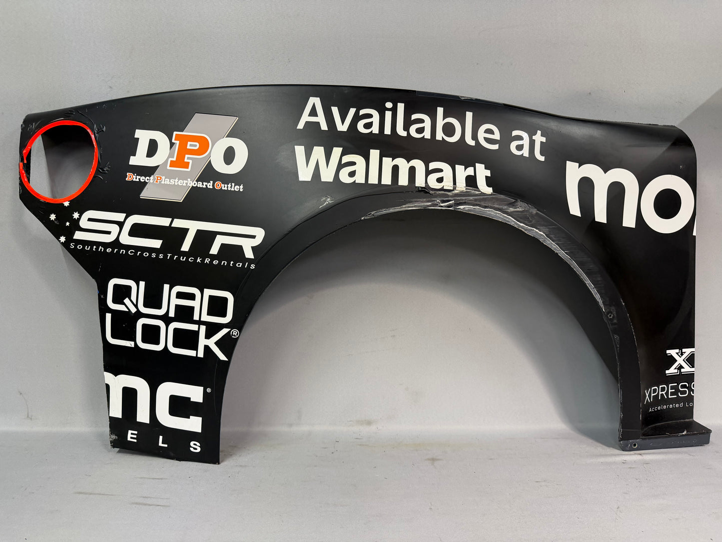 Will Brown #13 2025 Chicago Mobile X Nascar Quarter Panel