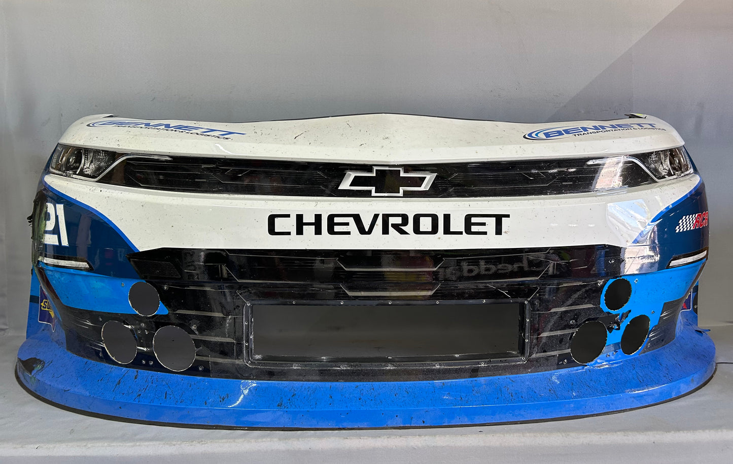 Austin Dillon #21 2025 Iowa Bennett Transportation Nascar Front Nose