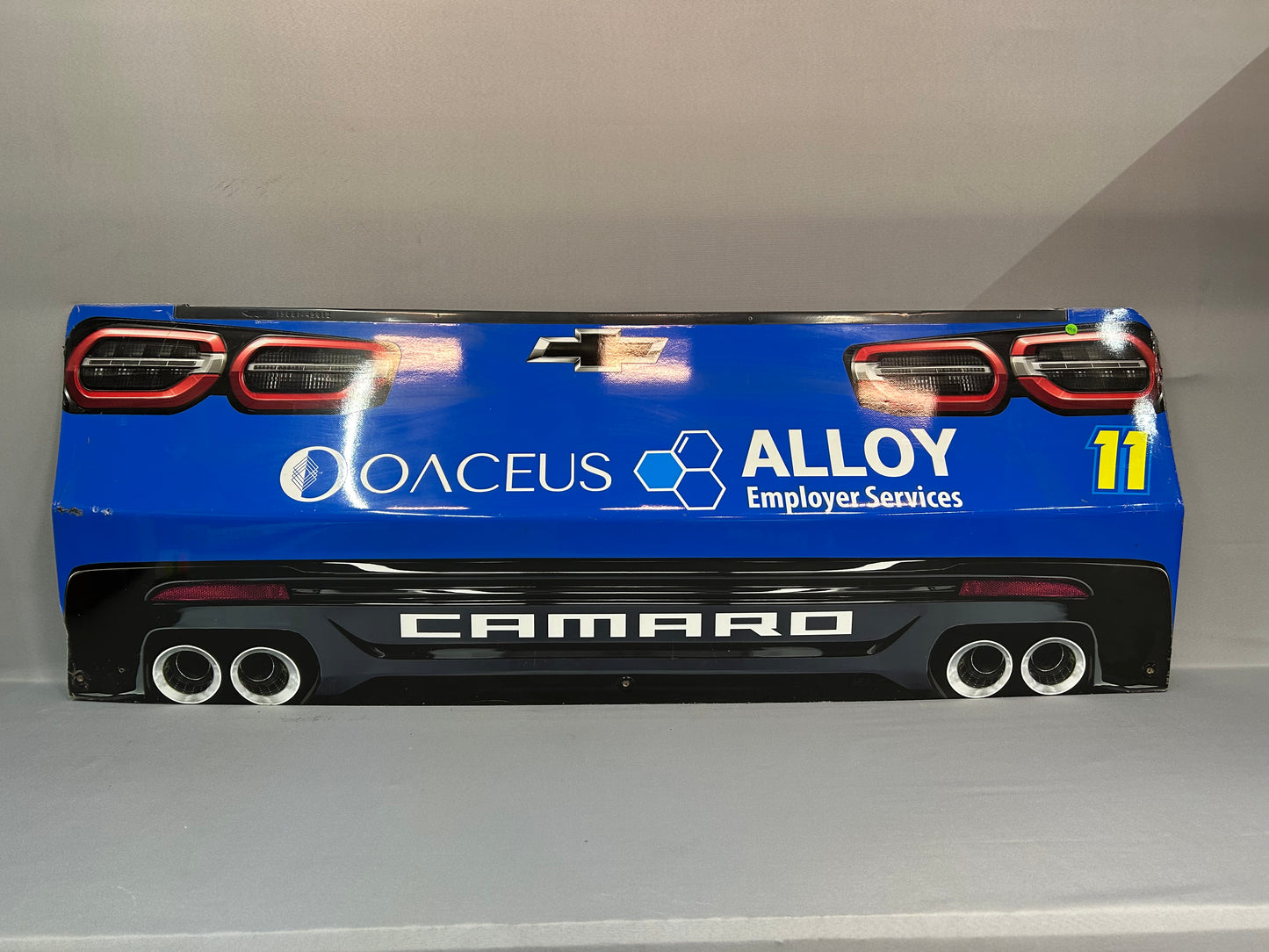 Josh Williams #11 2024 Oaceus Alloy Employer Services Nascar Rear Bumper