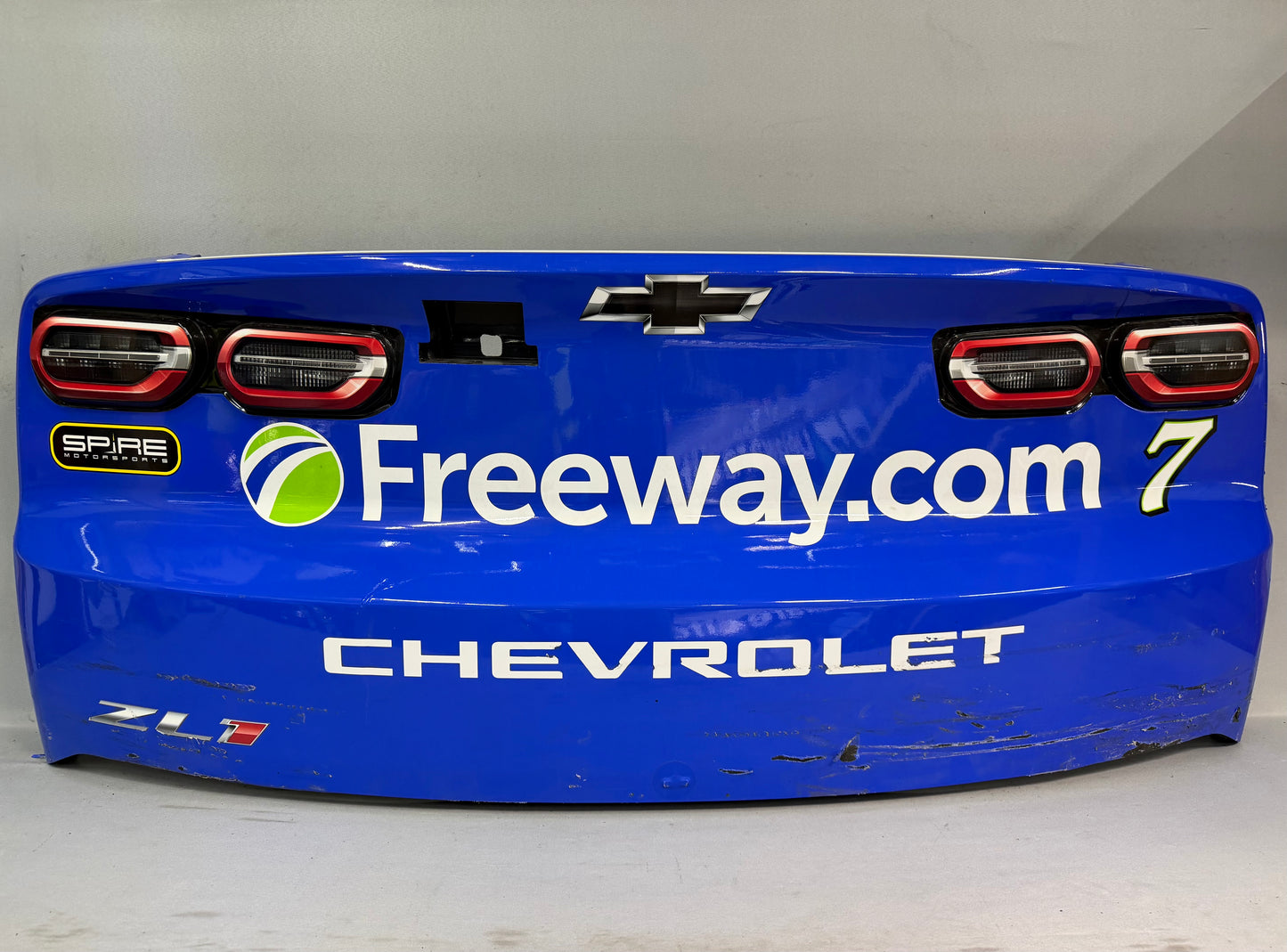 Daniel Suarez #7 2026 COTA Freeway Insurance Nascar Rear Bumper