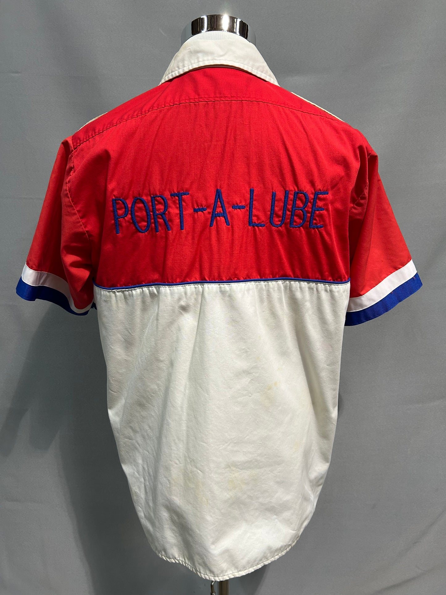 Dale Jarrett #32 Port A Lube Nascar Pit Crew Shirt Size Large