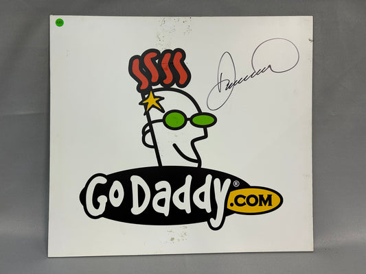 Danica Patrick #10 Go Daddy Nascar Autographed Promo Sign