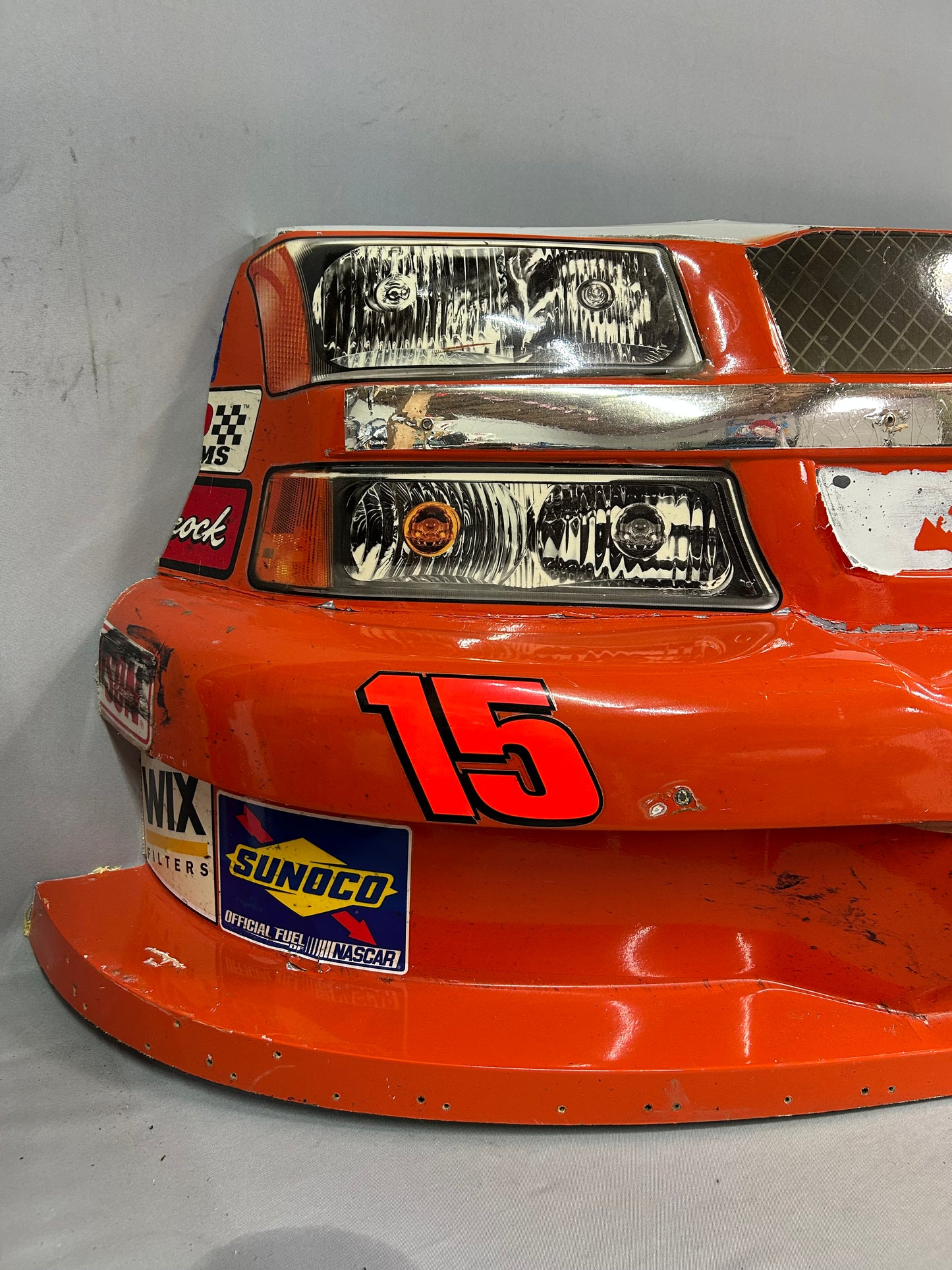 Shane Hmiel #15 Whitaker Farms Nascar Front Nose