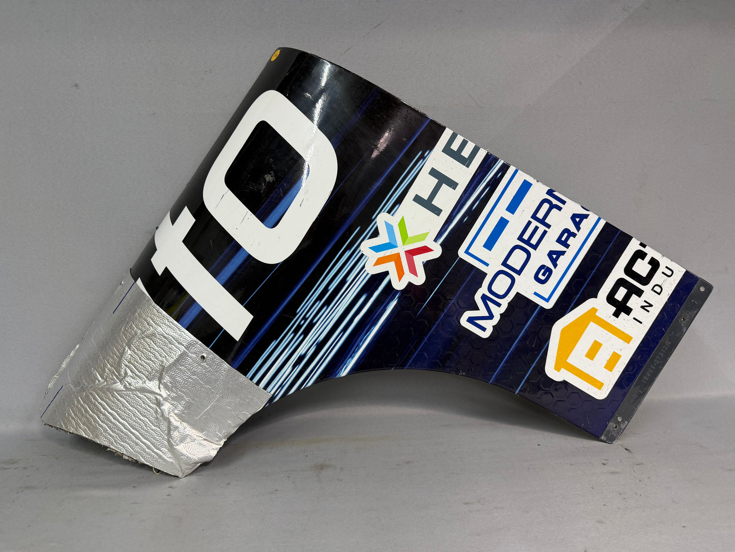 Daniel Dye #10 2025 Charlotte Roval B Pro Auto Nascar Partial Quarter Panel