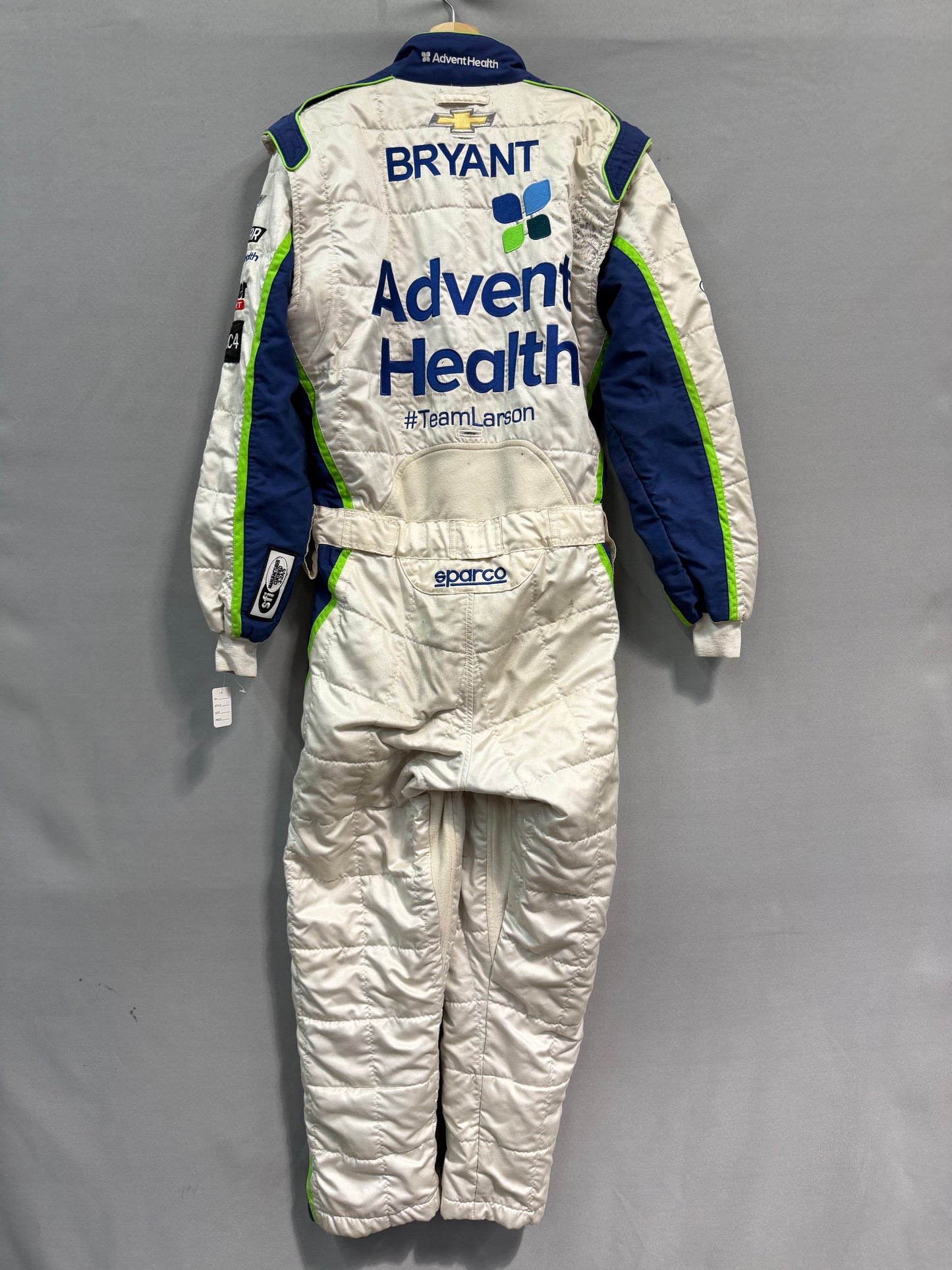 Kyle Larson #42 Advent Health Nascar Pit Crew Firesuit C-42 W-38 L-28