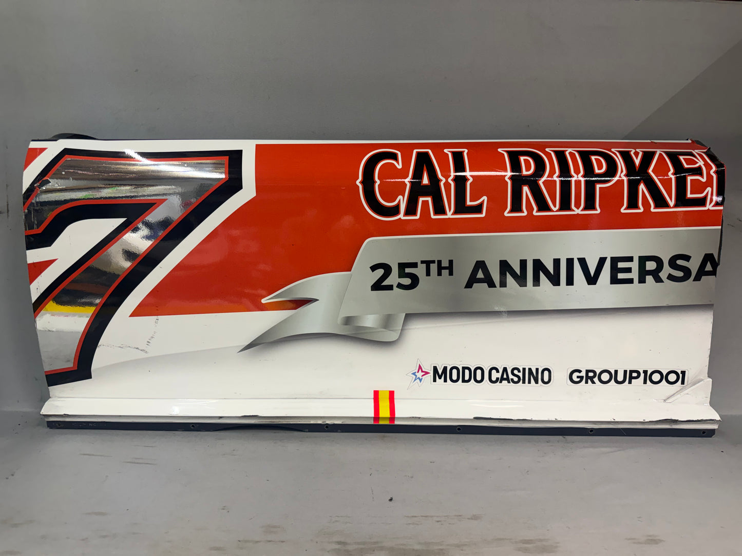 Daniel Suarez #7 2026 Iowa Cal Ripken Jr Foundation Nascar Door Panel